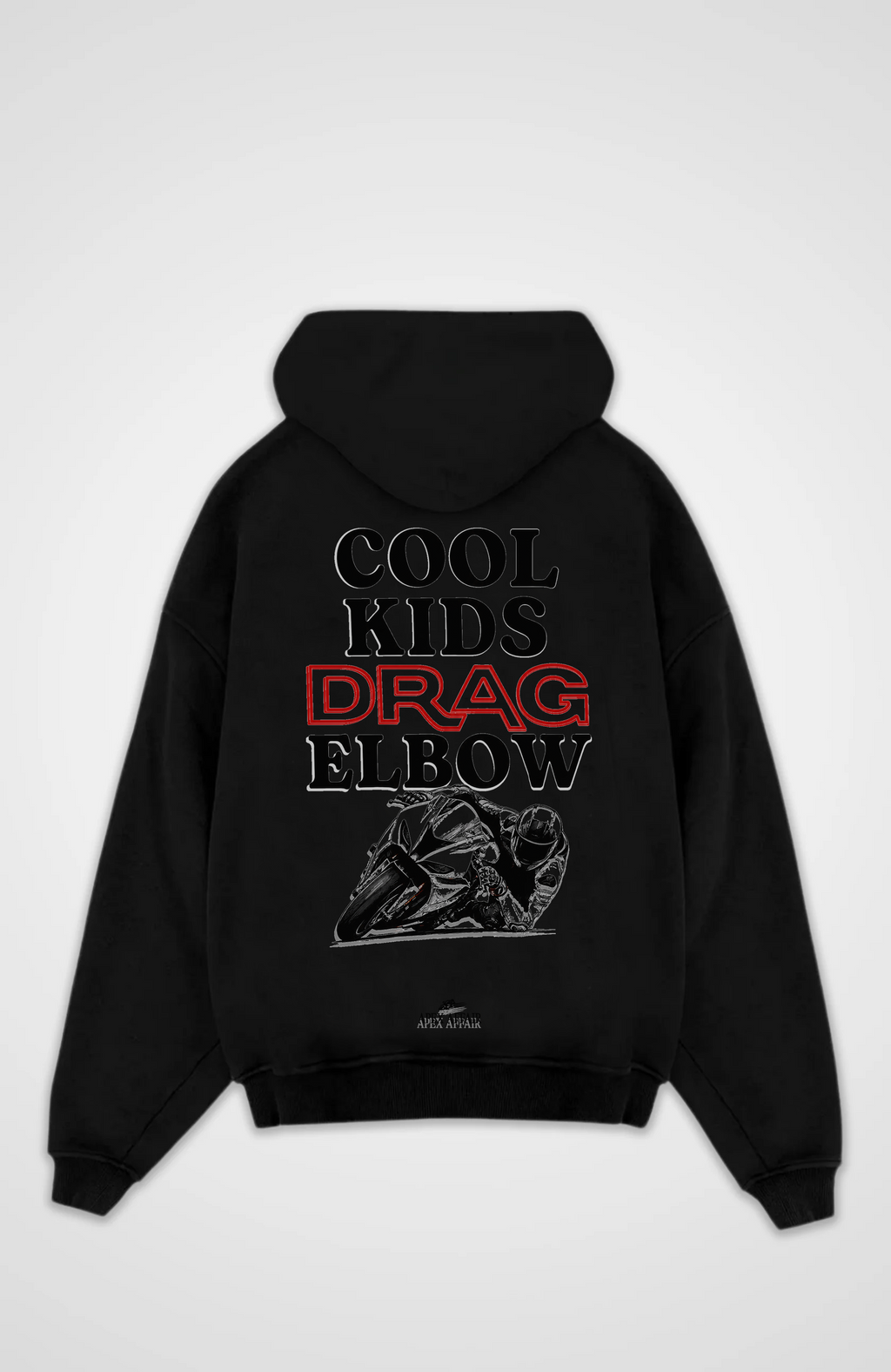 Cool Kids Drag Elbow Oversized Hoodie