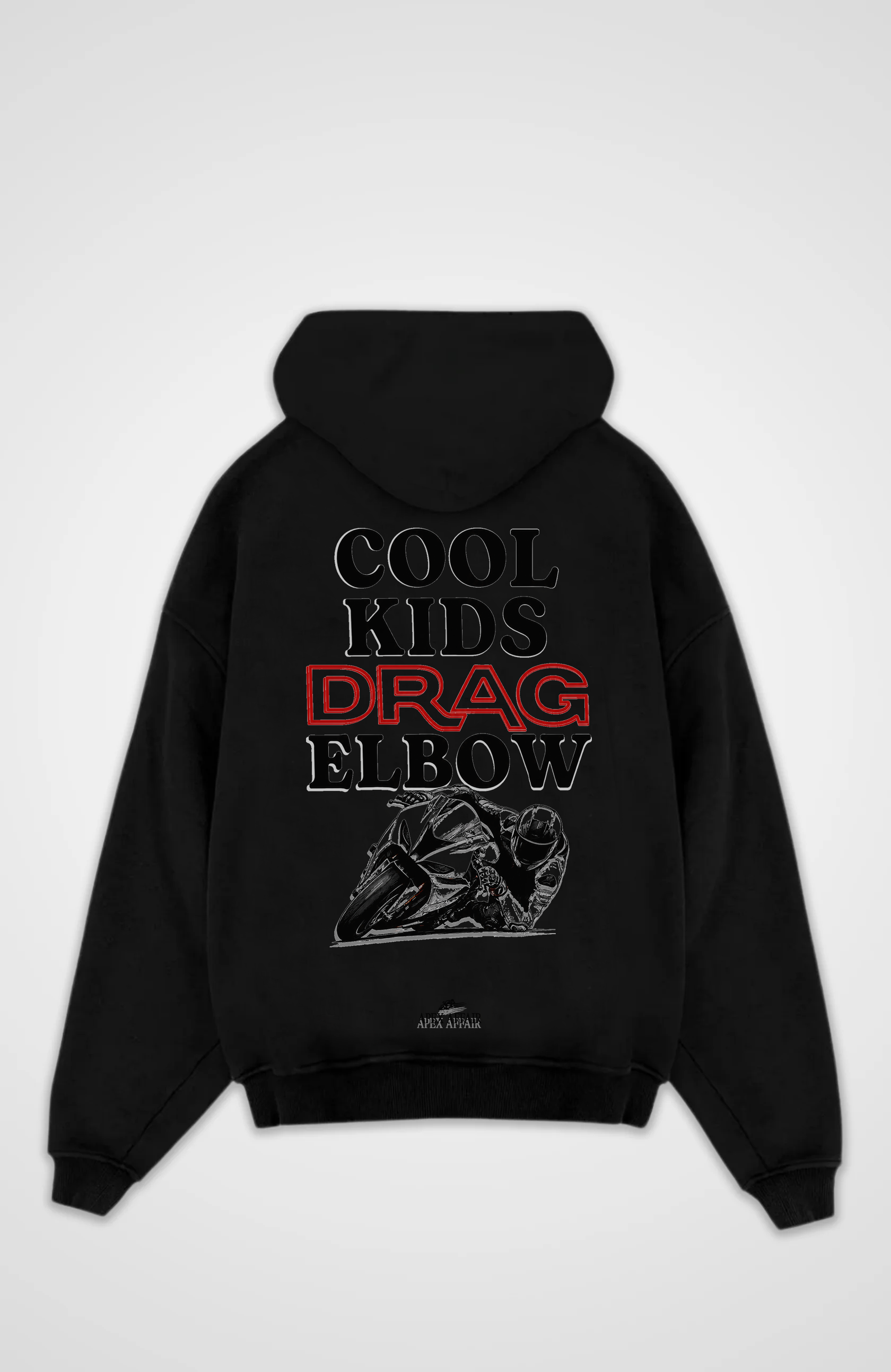 Cool Kids Drag Elbow Oversized Hoodie