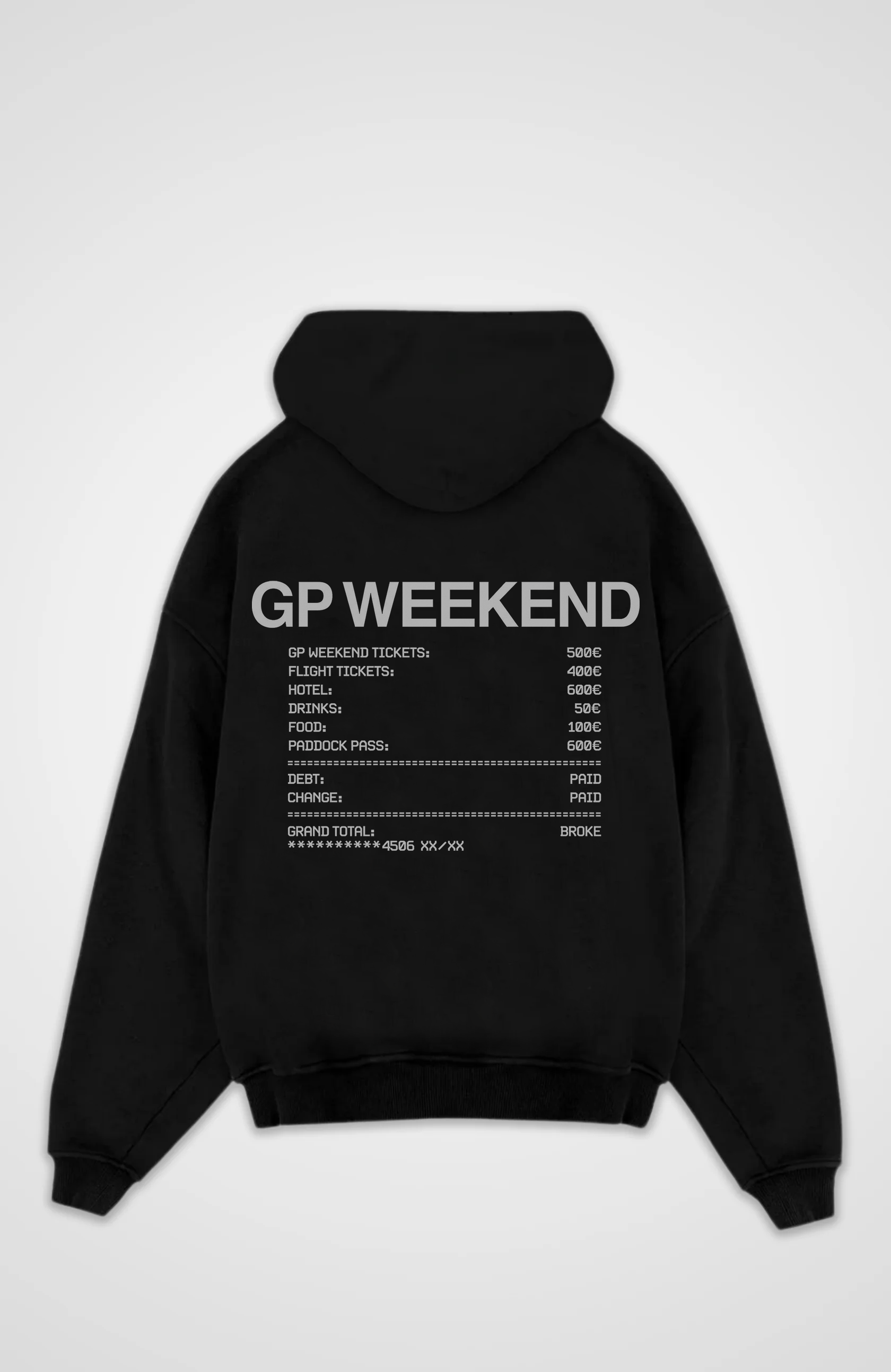 GP Weekend Oversized Hoodie
