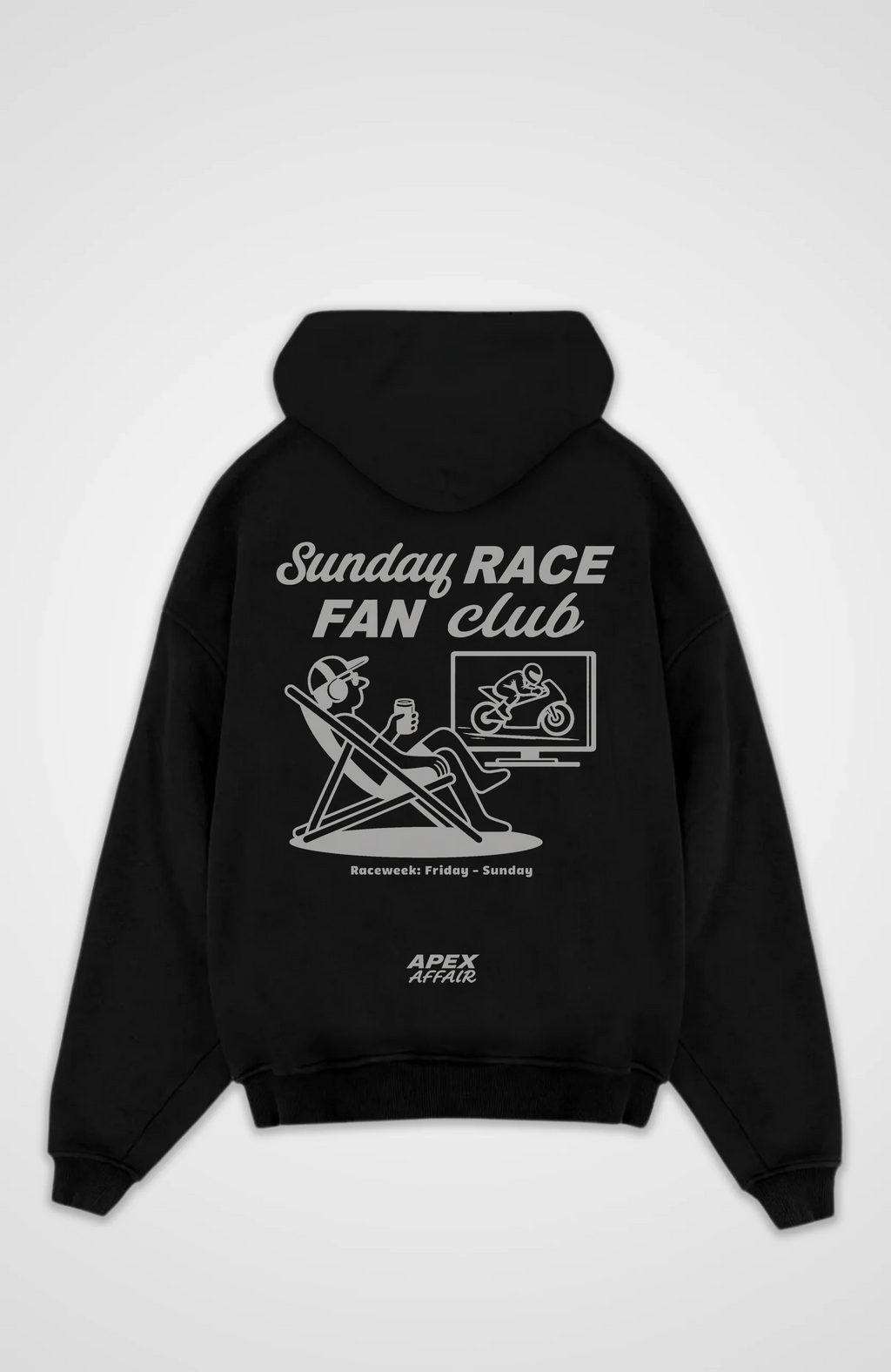 Sunday Race Fan Club Oversized Hoodie