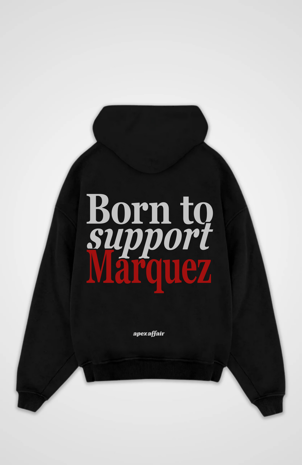 Born to support Marquez Oversized Hoodie