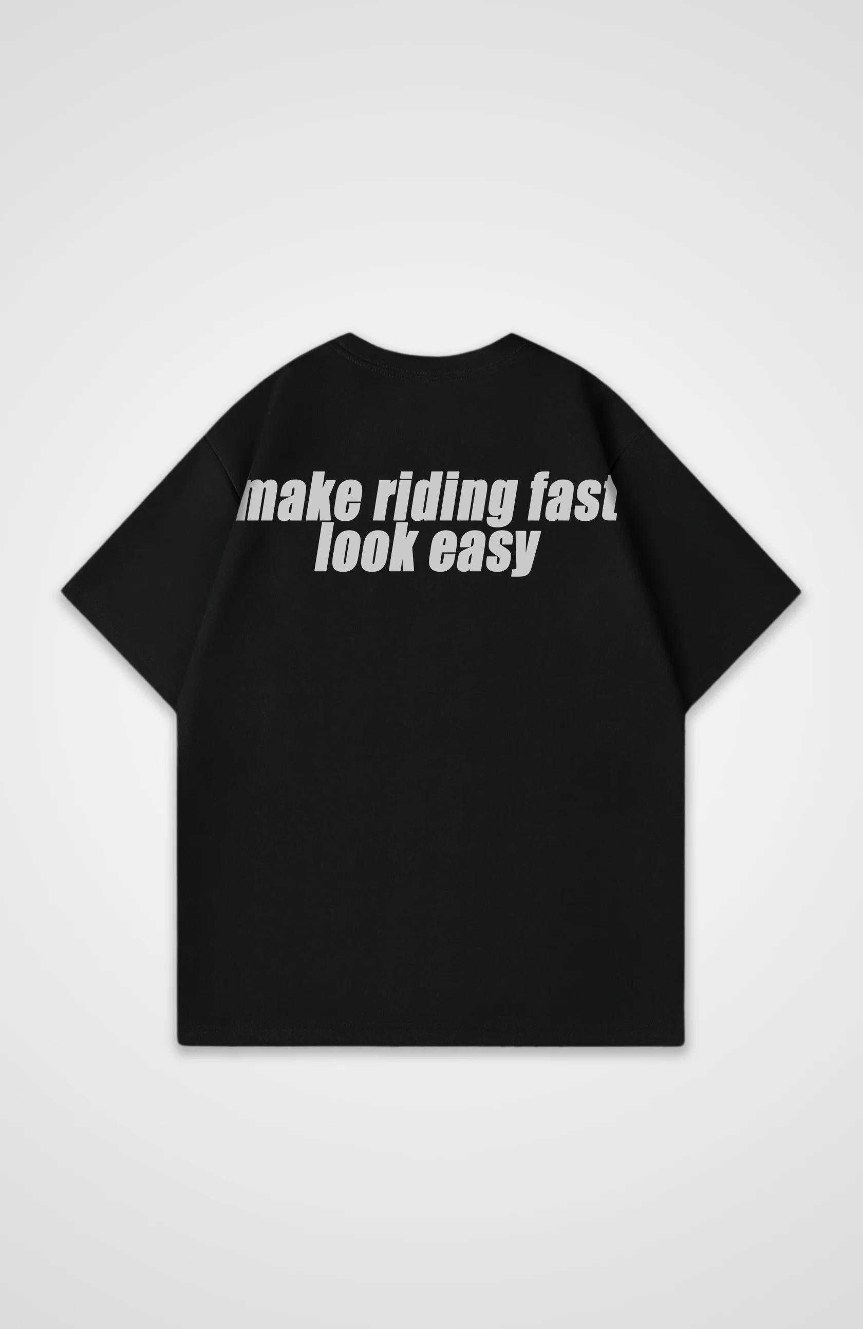 make riding fast look easy Oversized Shirt