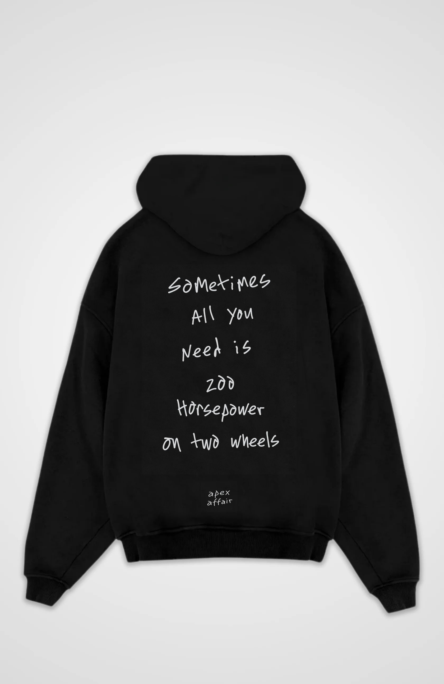 200 Horsepower Oversized Hoodie