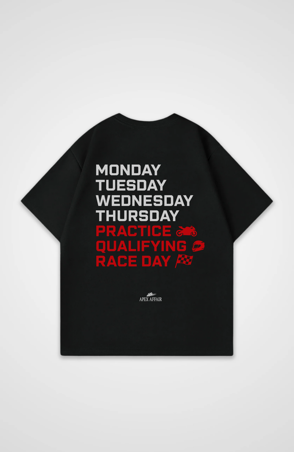 Weekly Plan Oversized Shirt