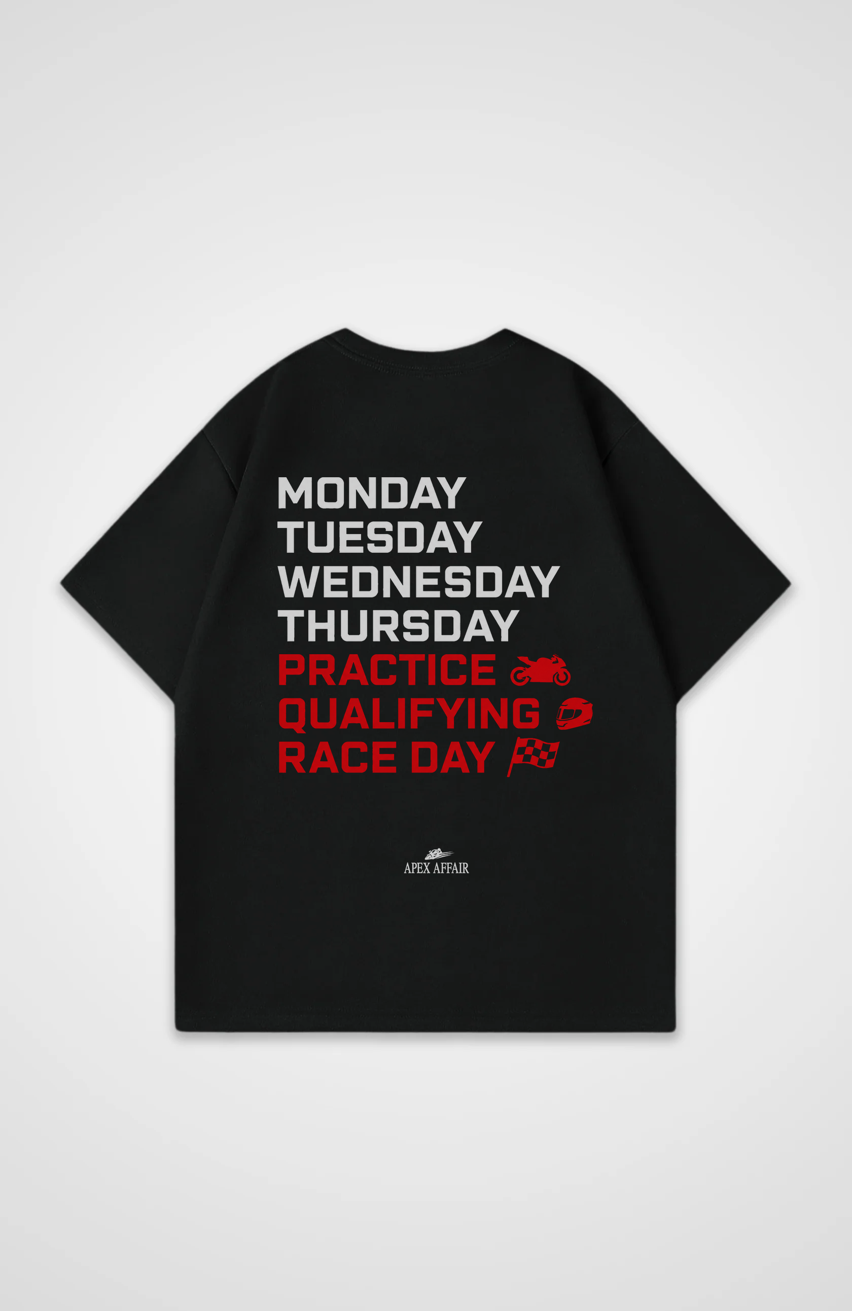 Weekly Plan Oversized Shirt