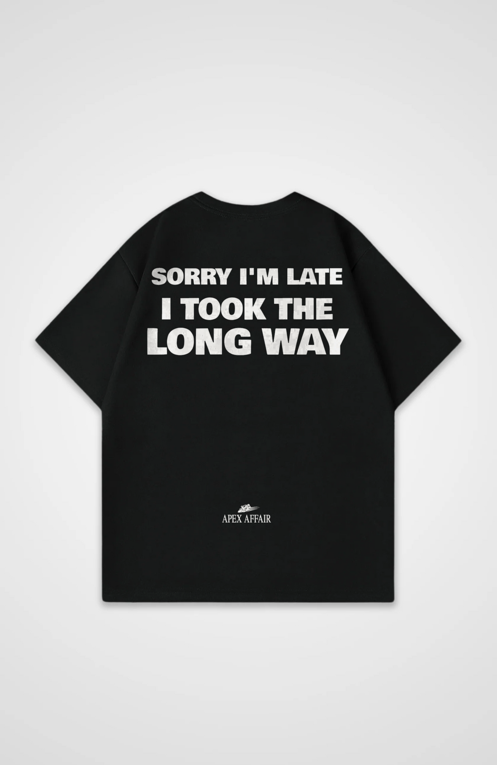 I Took The Long Way Oversized Shirt