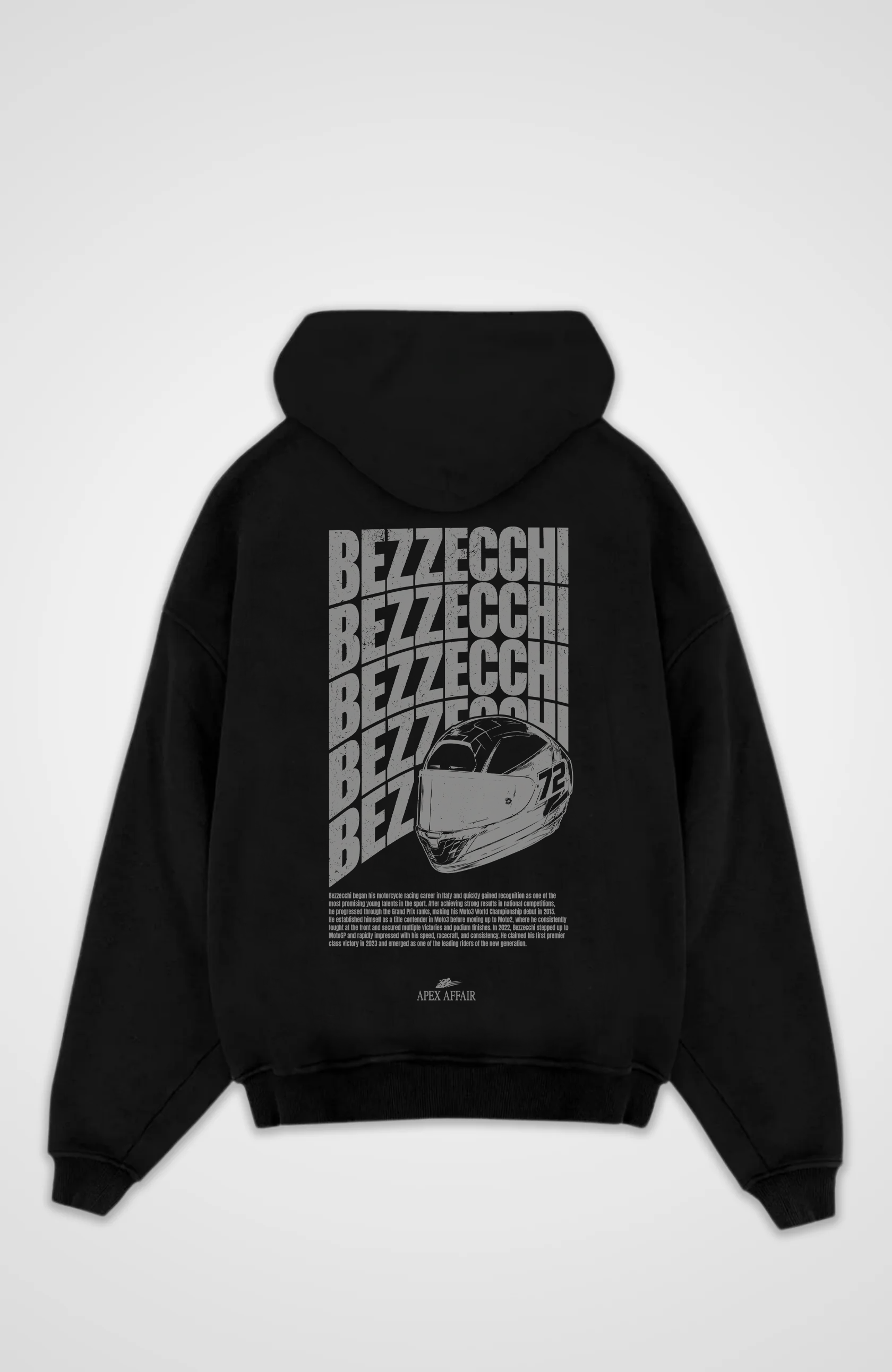 Marco Bezzecchi Twist Design Oversized Hoodie