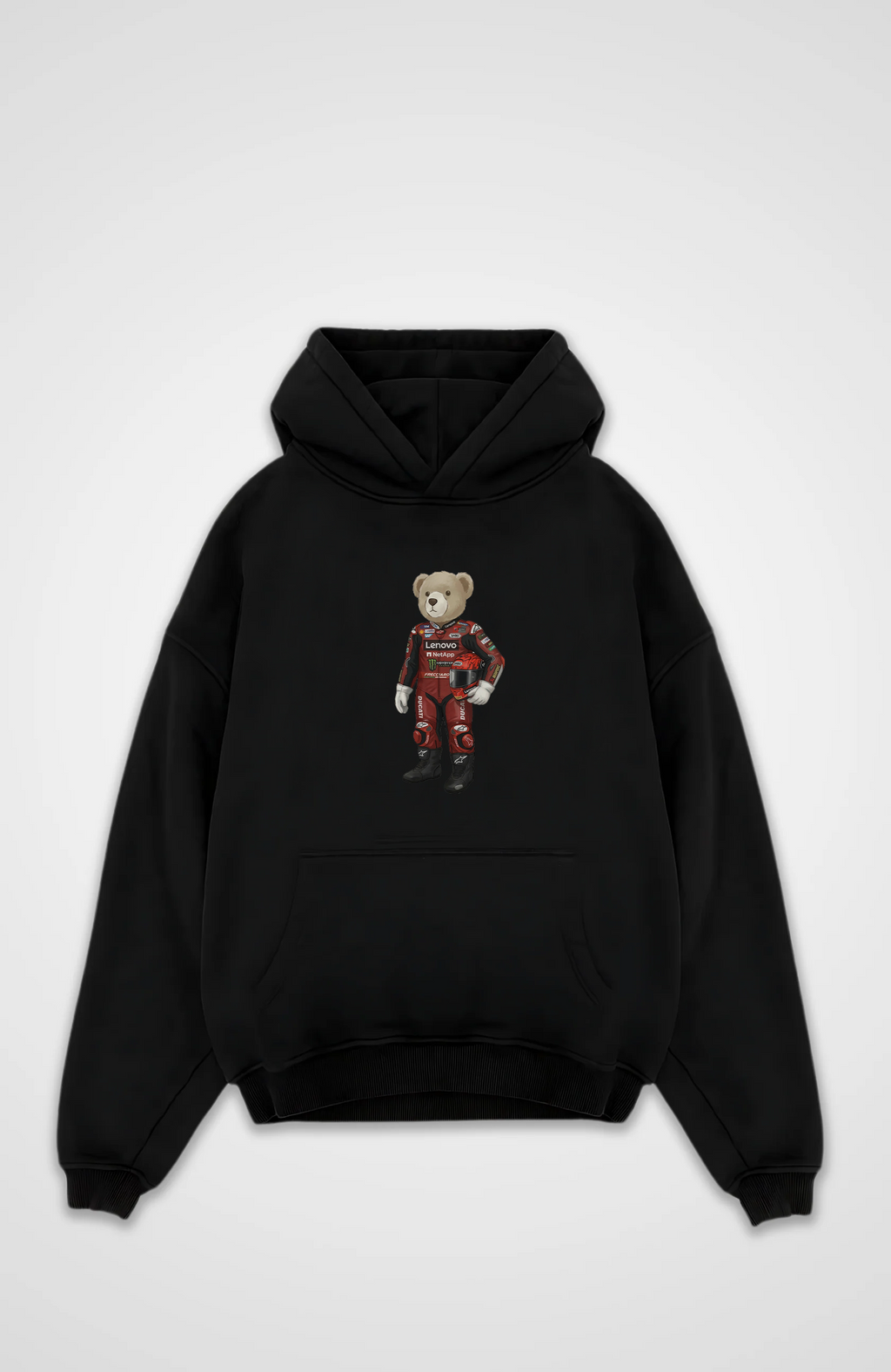 Ducati Polo Bear Oversized Hoodie