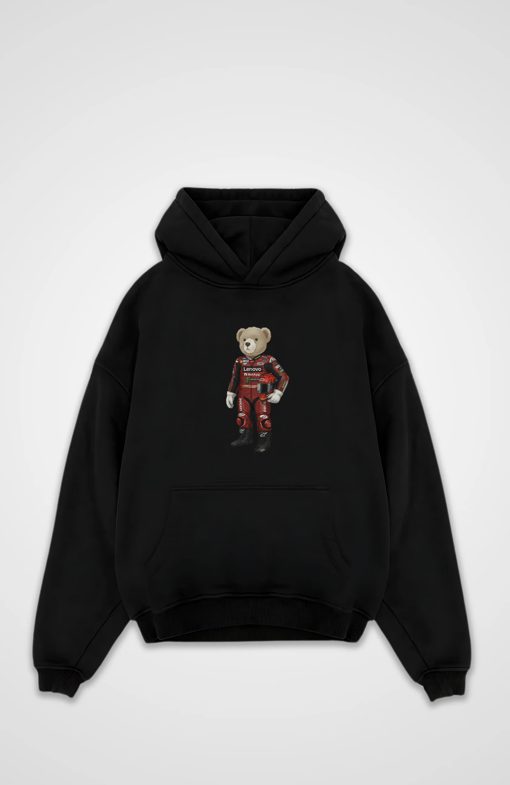 Ducati Polo Bear Oversized Hoodie