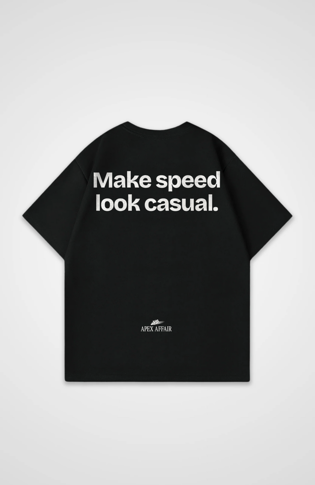 Make Speed Look Casual Oversized Shirt