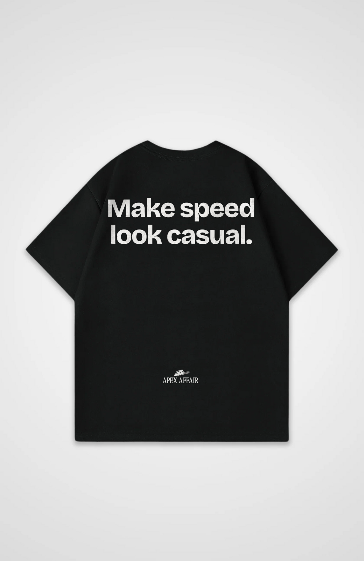 Make Speed Look Casual Oversized Shirt