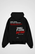 Three Words Oversized Hoodie
