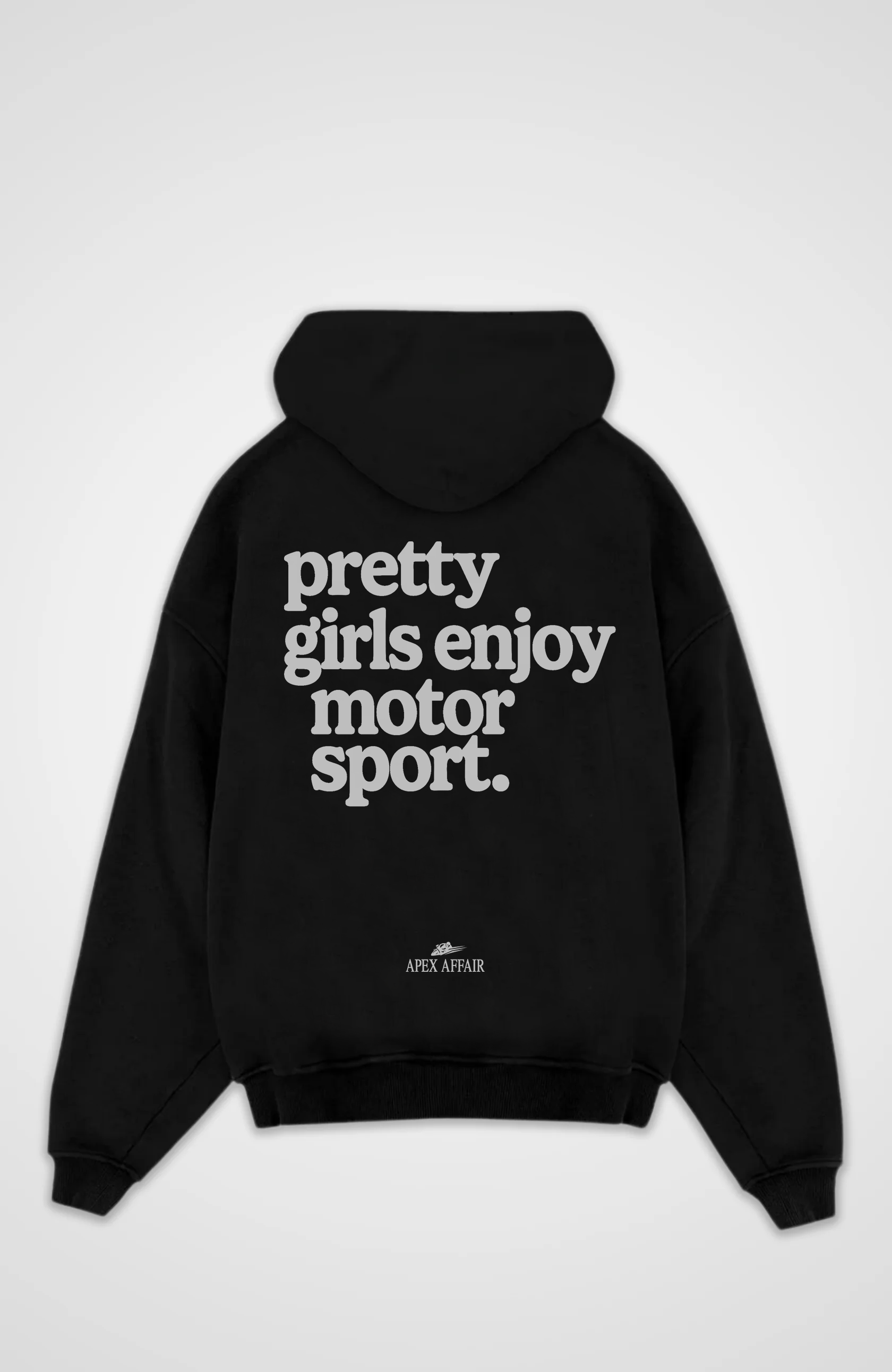 Pretty Girls enjoy Motorsport Oversized Hoodie