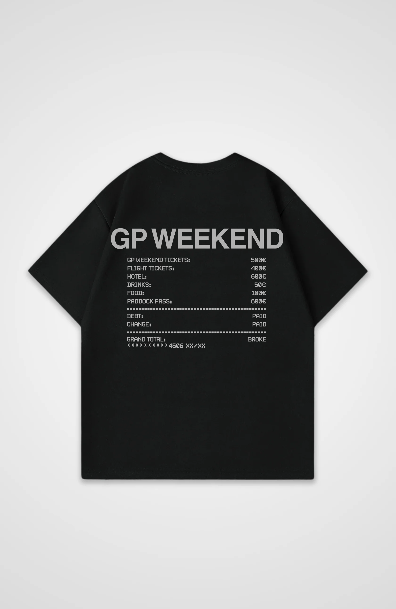 GP Weekend Oversized Shirt
