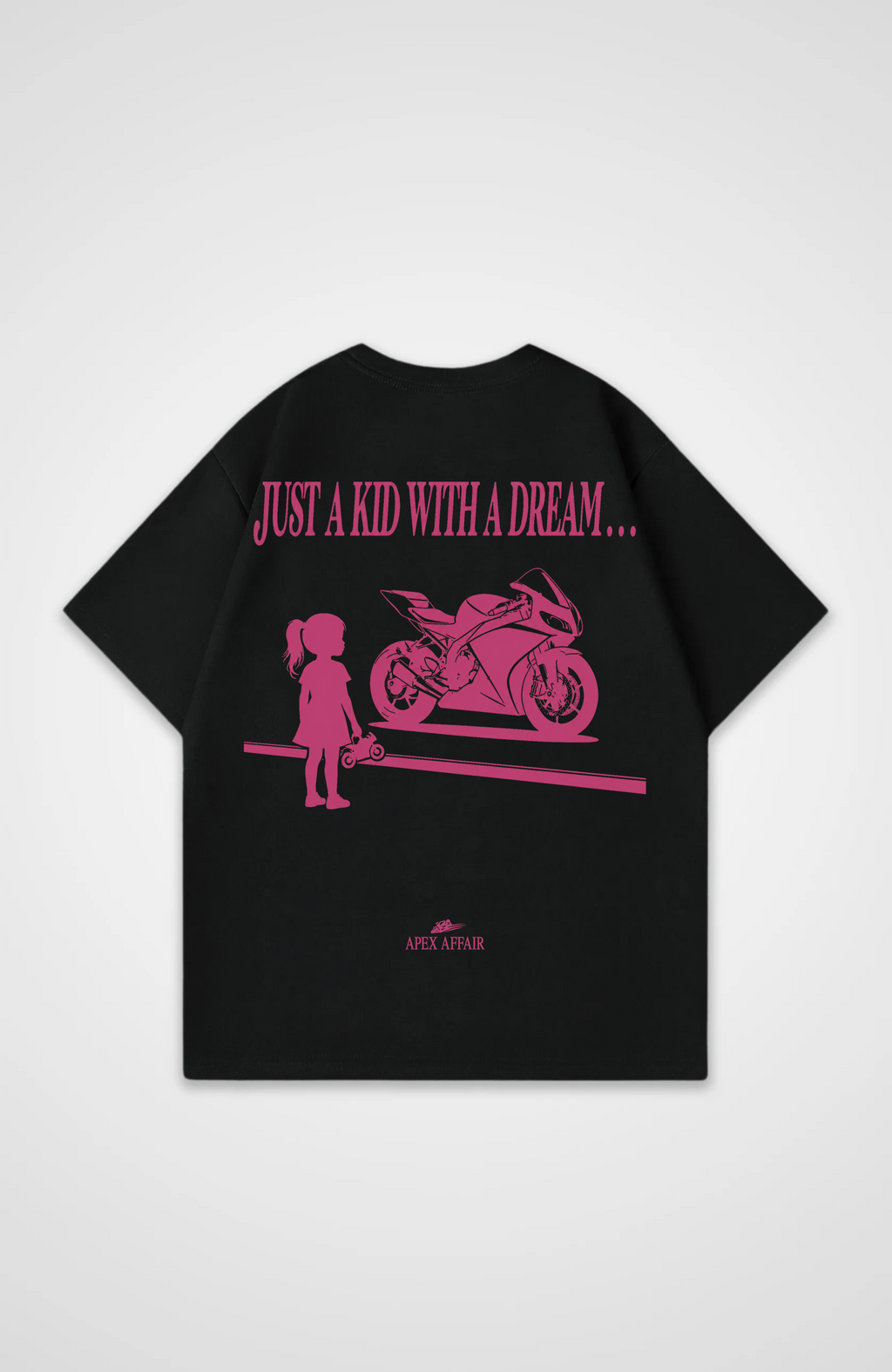 Just a Kid with a Dream (Girl) Oversized Shirt