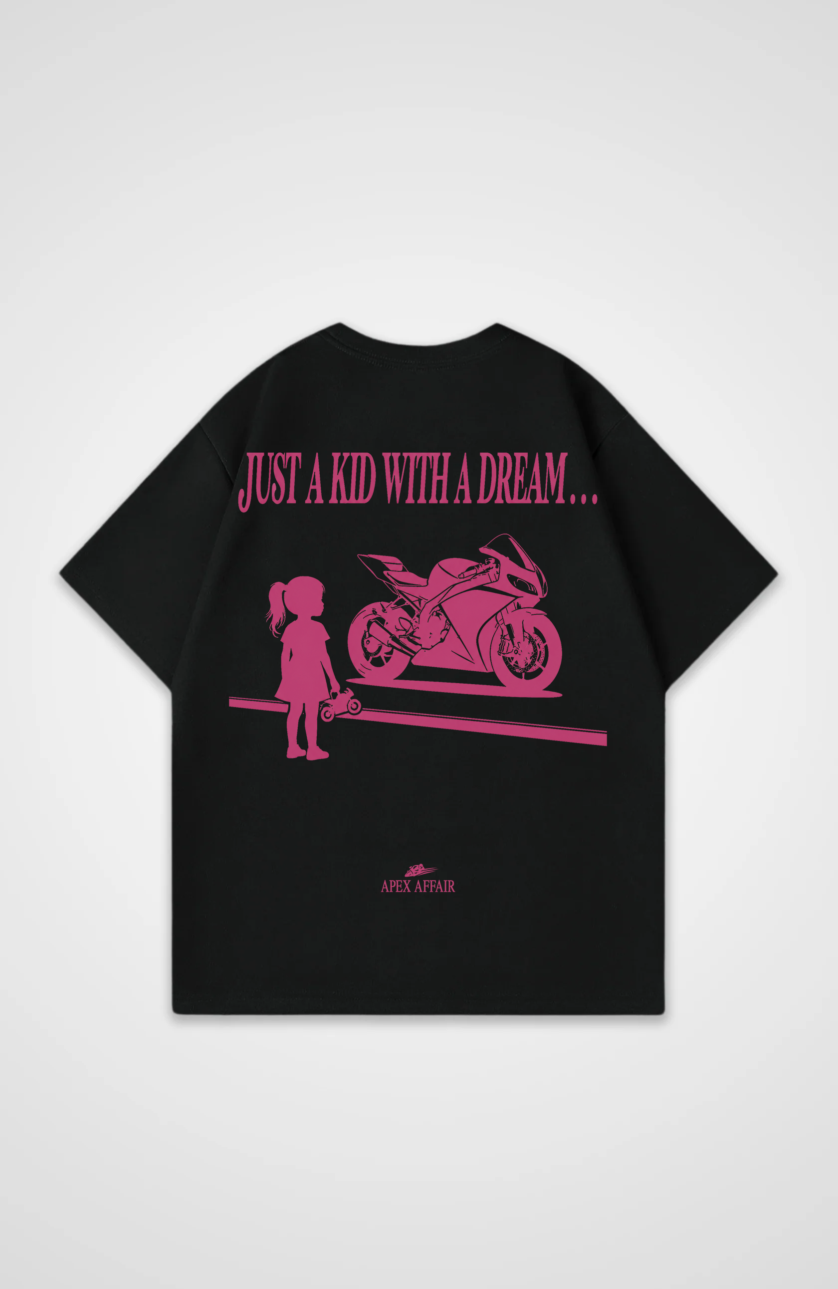 Just a Kid with a Dream (Girl) Oversized Shirt