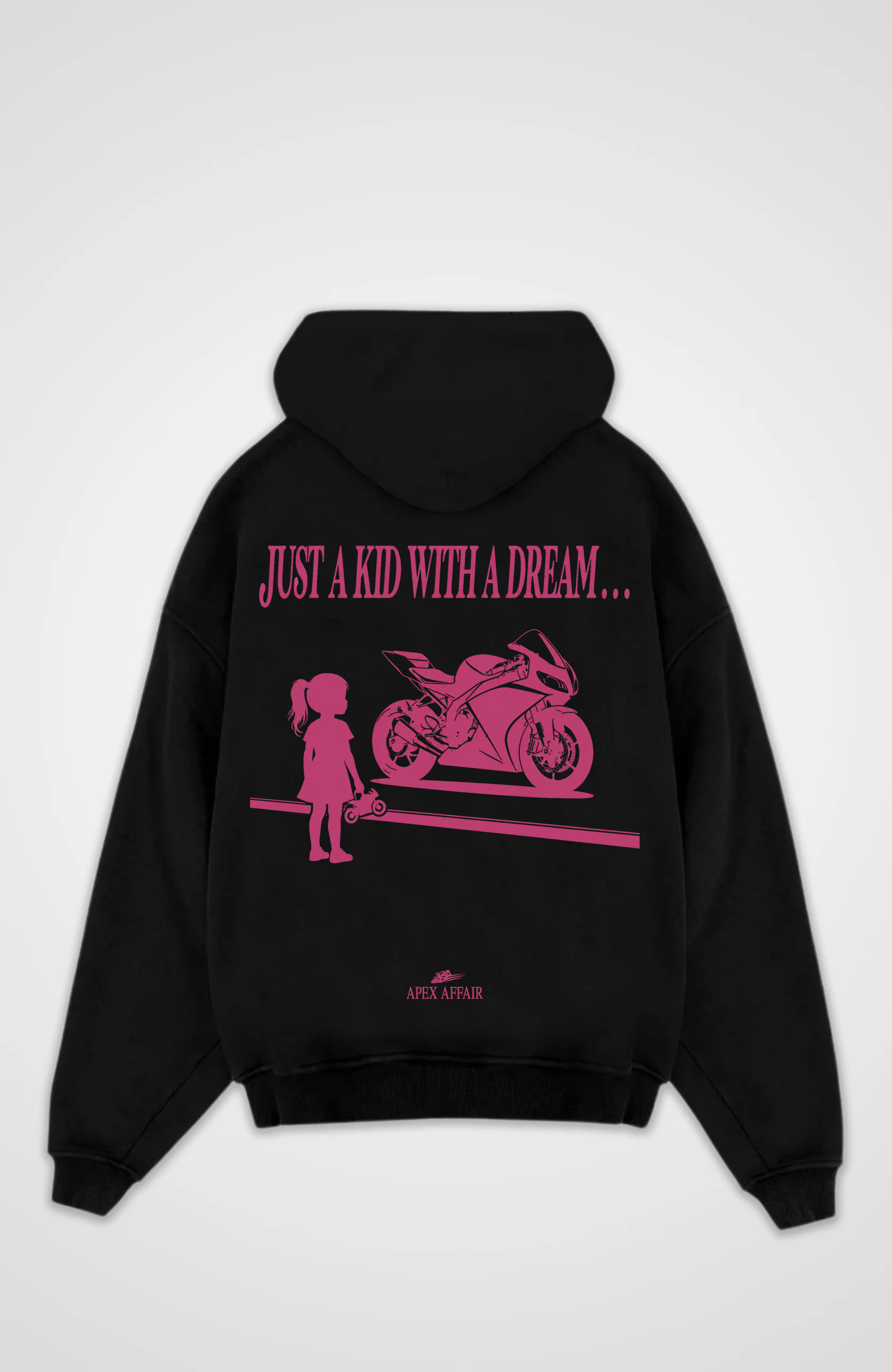 Just a Kid with a Dream (Girl) Oversized Hoodie