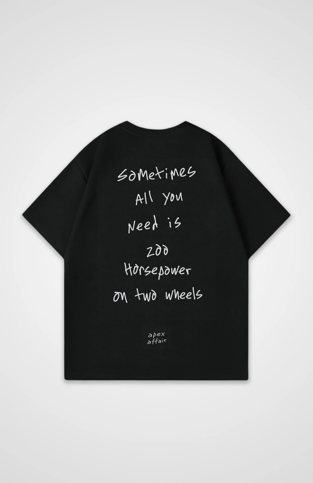 200 Horsepower Oversized Shirt