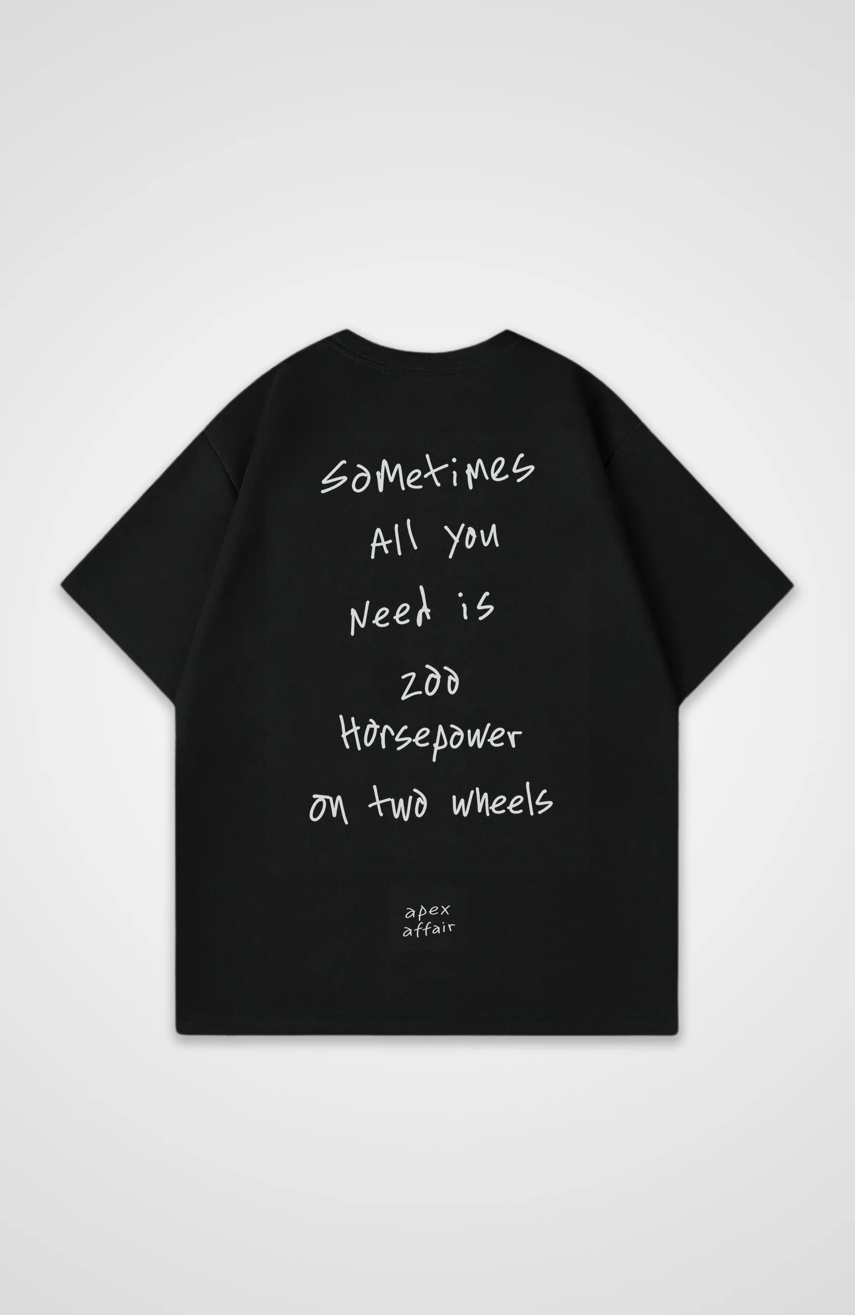200 Horsepower Oversized Shirt