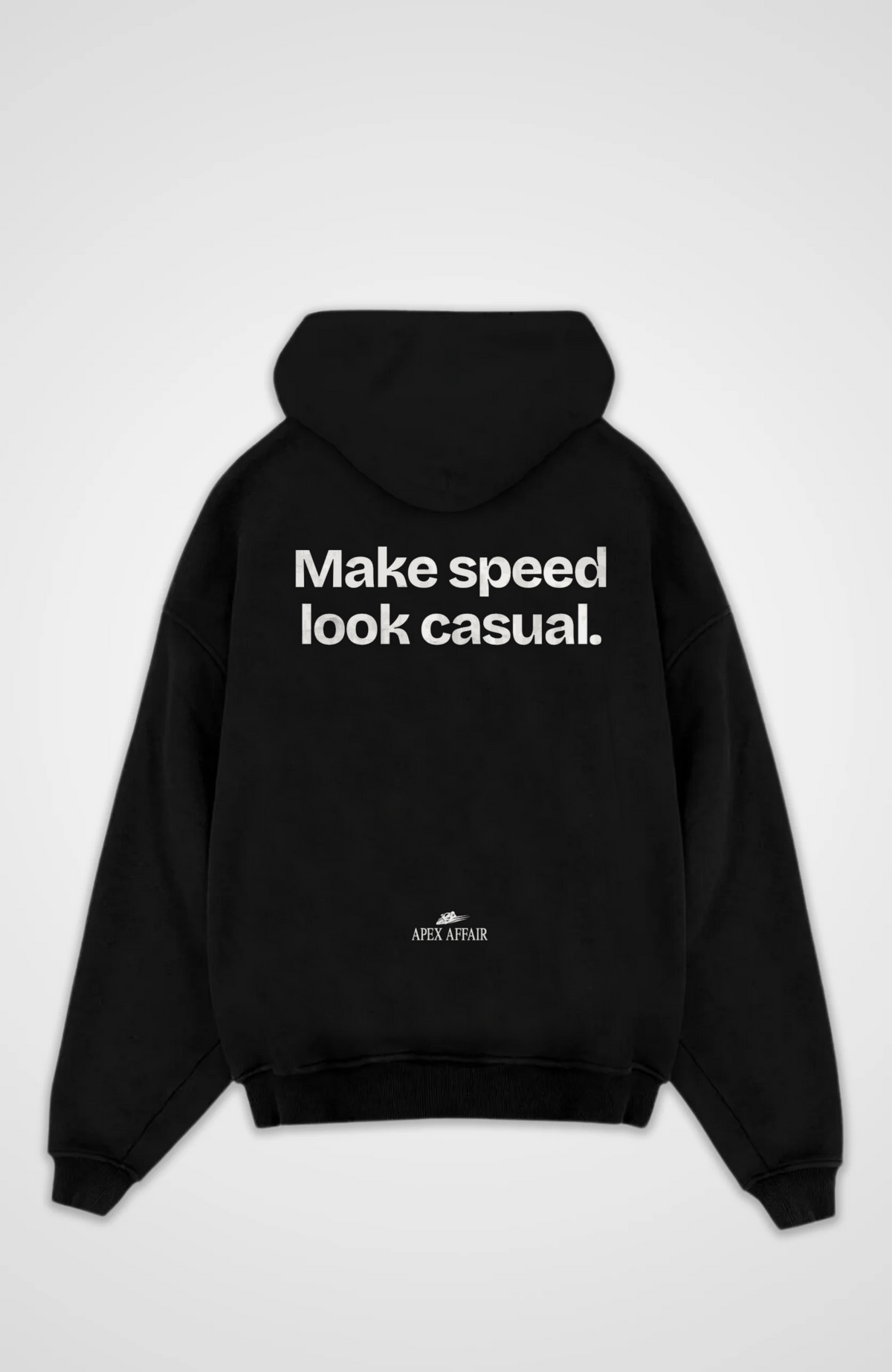 Make Speed Look Casual Oversized Hoodie