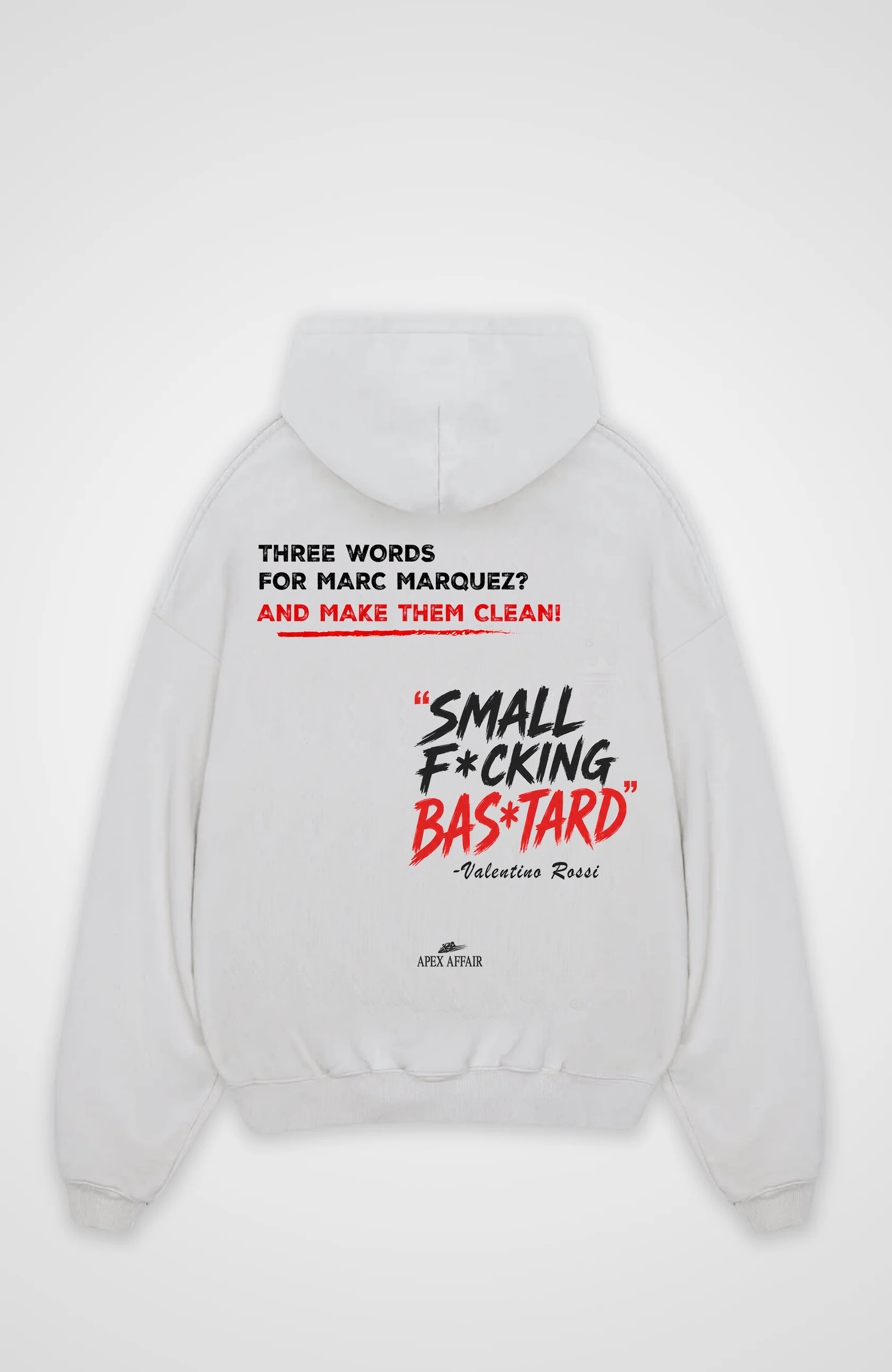Three Words Oversized Hoodie