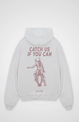 Catch us if you can Women Oversized Hoodie