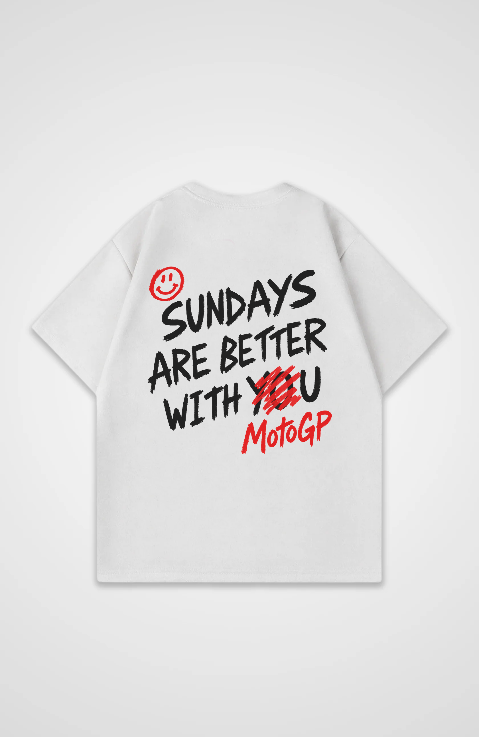 Sundays are better with MotoGP Oversized Shirt