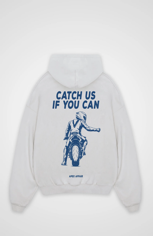 Catch us if you can Men Oversized Hoodie