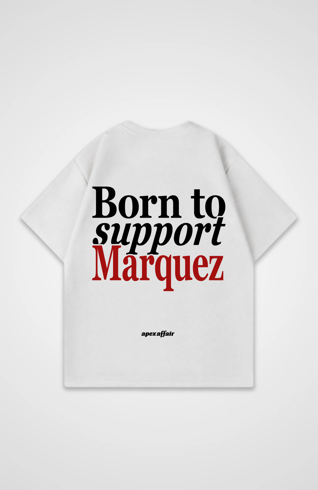Born to support Marquez Oversized Shirt