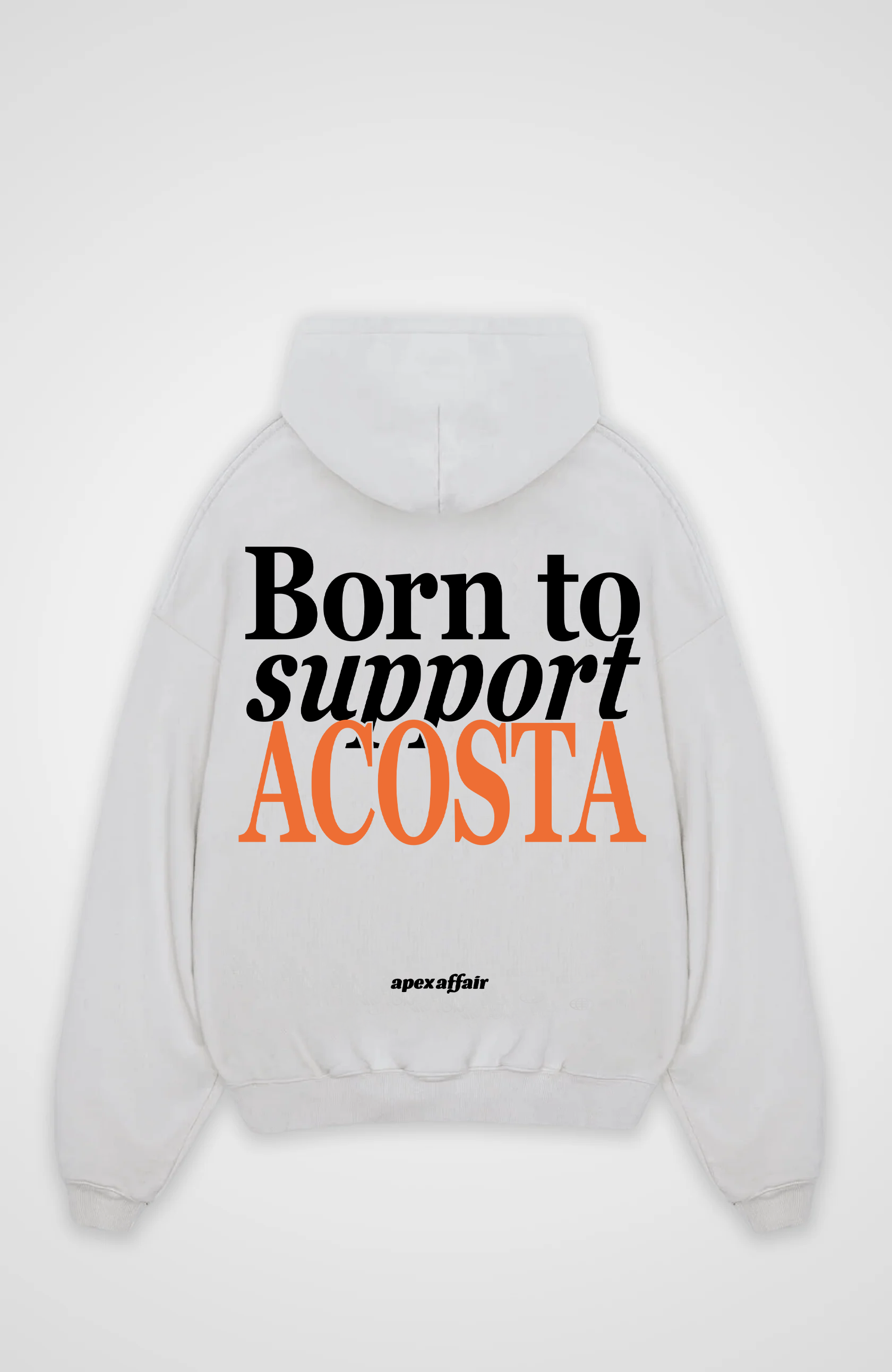 Born to support Acosta Oversized Hoodie