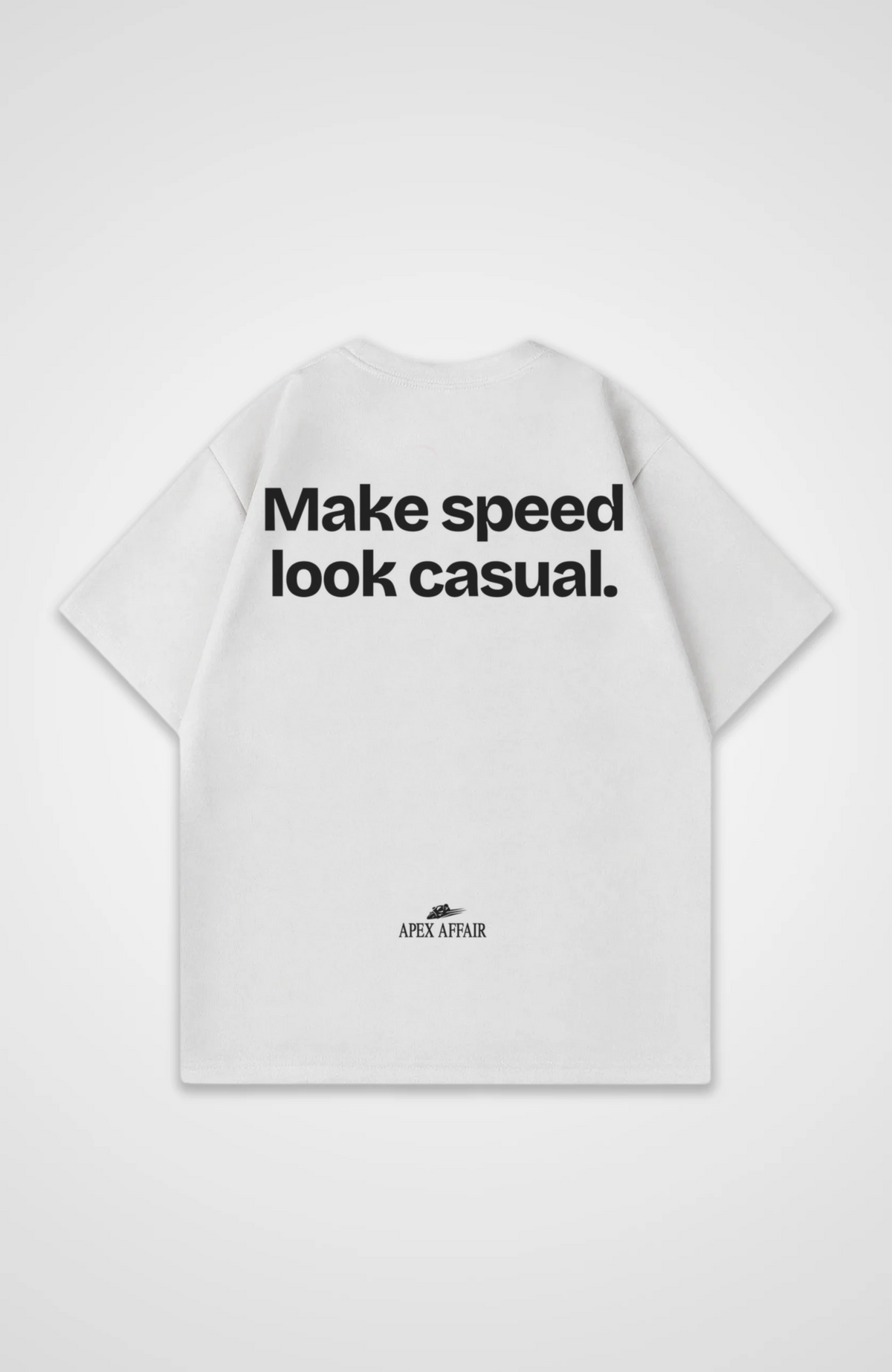 Make Speed Look Casual Oversized Shirt