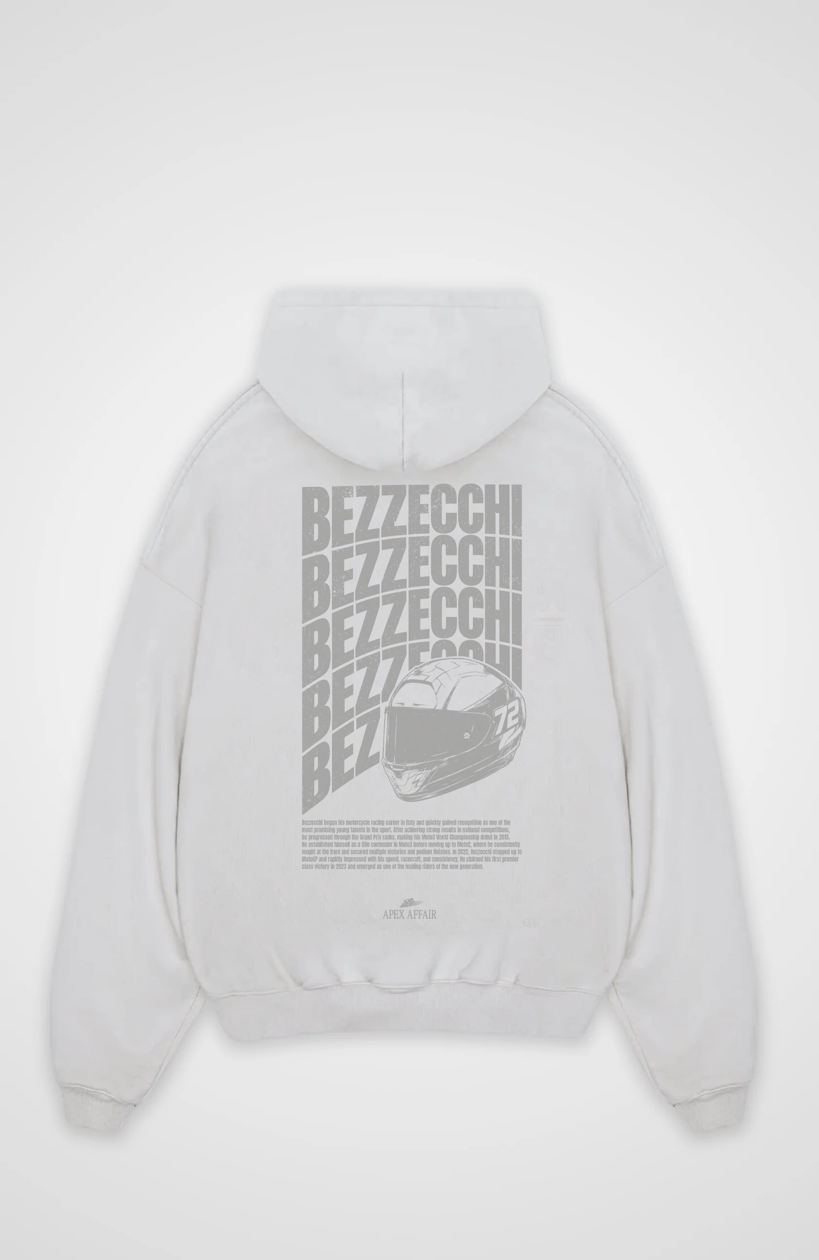 Marco Bezzecchi Twist Design Oversized Hoodie