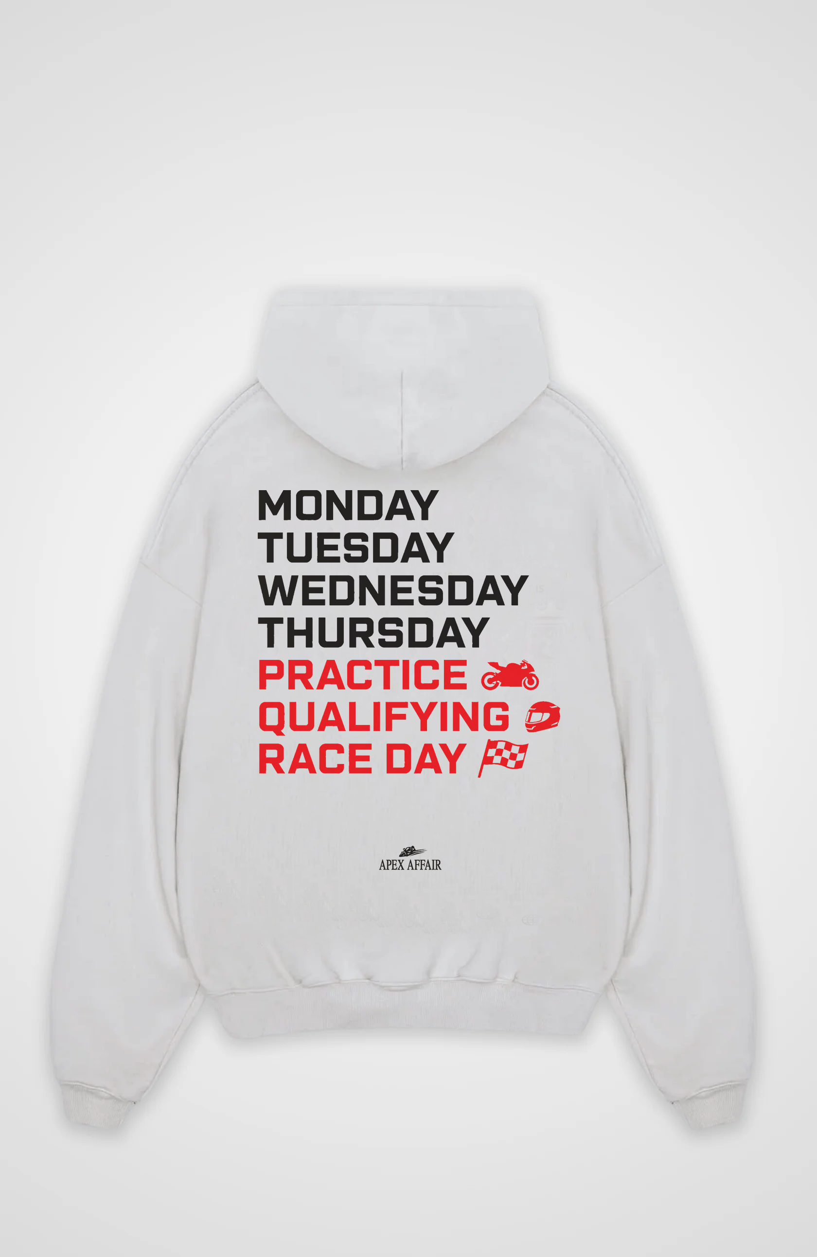 Weekly Plan Oversized Hoodie