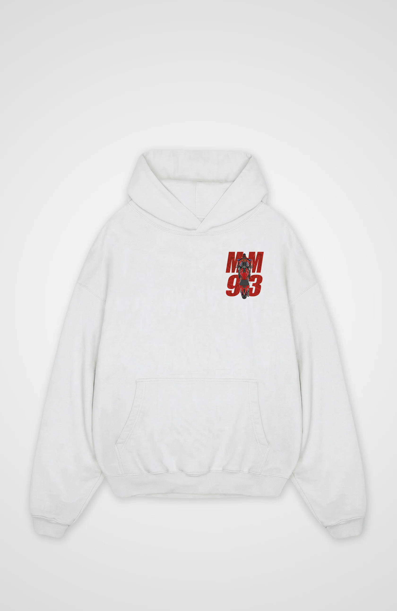 Front Print Marc Marquez Oversized Hoodie