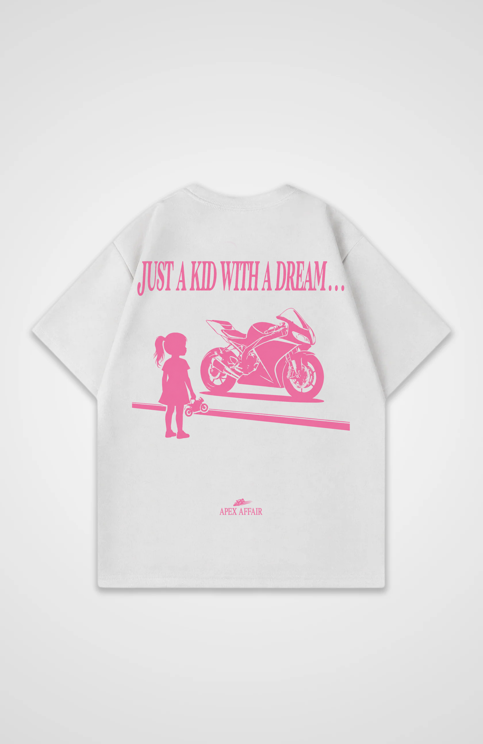 Just a Kid with a Dream (Girl) Oversized Shirt