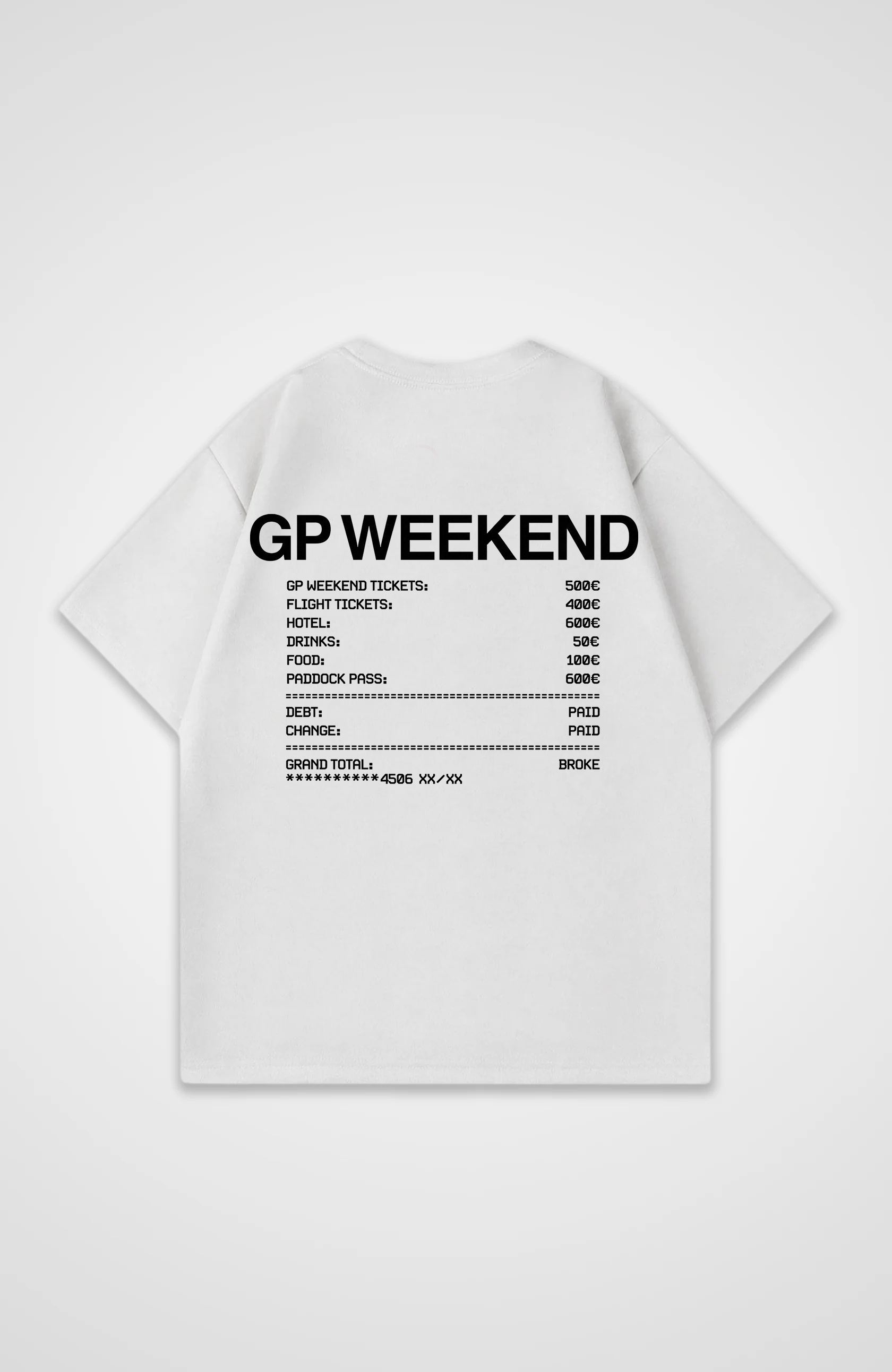 GP Weekend Oversized Shirt
