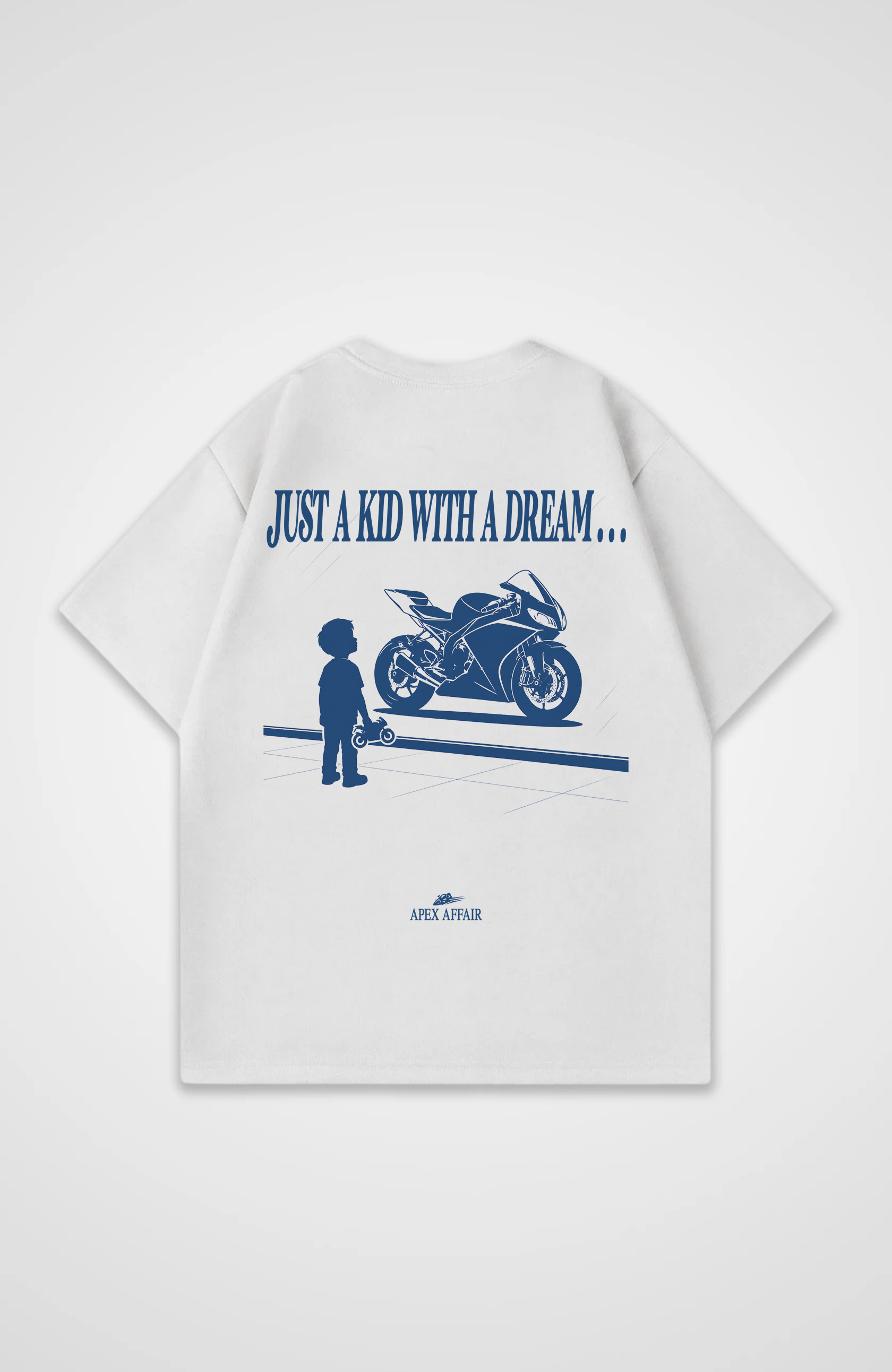 Just a Kid with a Dream (Boy) Oversized Shirt