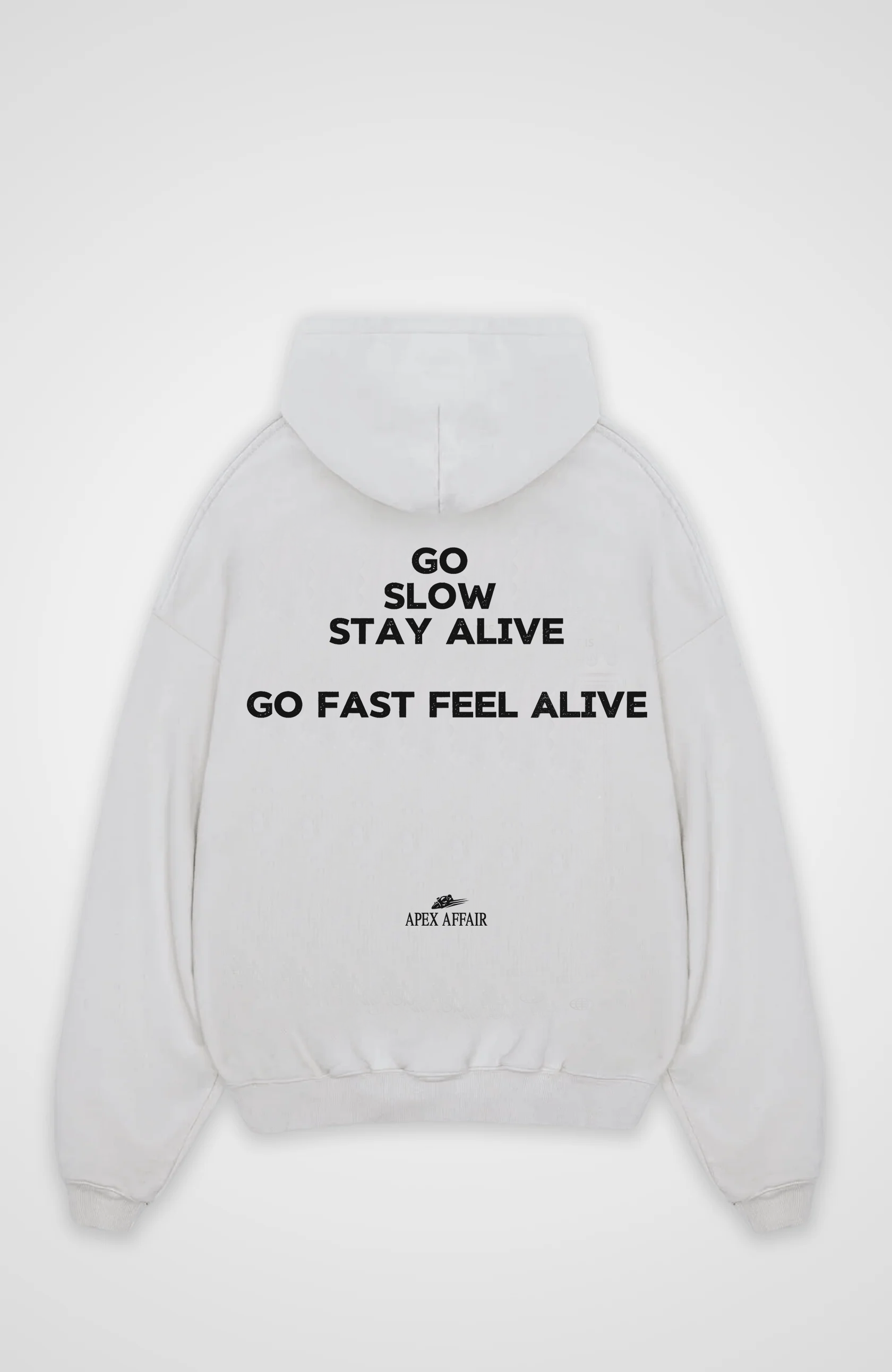 Go Fast feel Alive Oversized Hoodie
