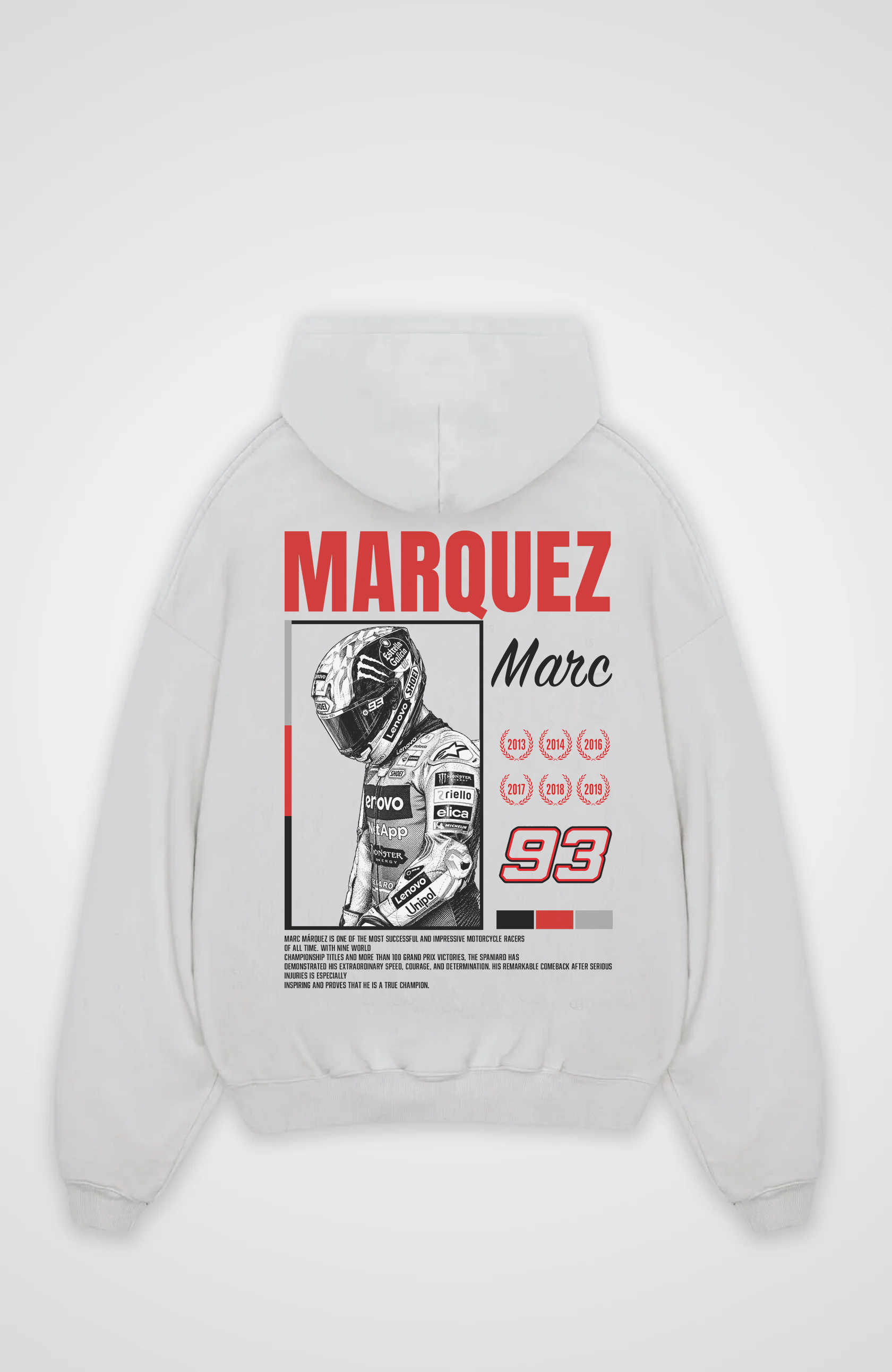 NEW Marc Marquez Design Oversized Hoodie