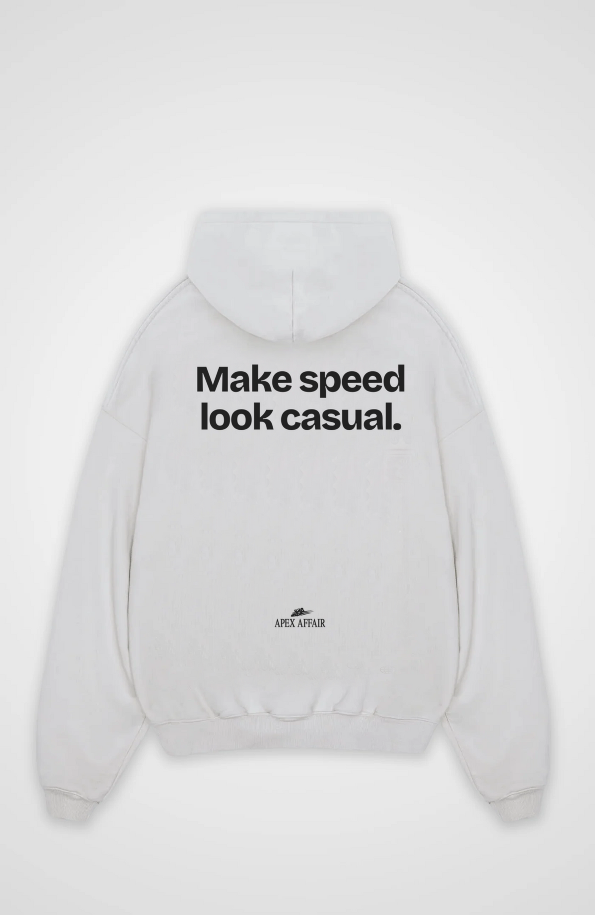 Make Speed Look Casual Oversized Hoodie
