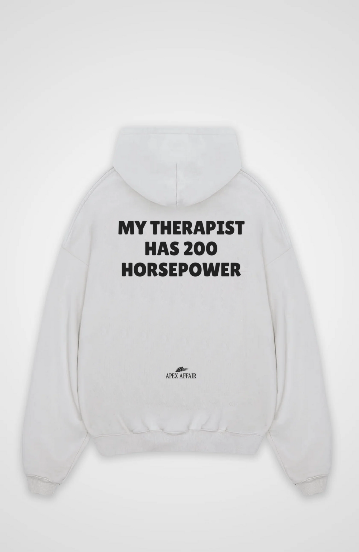 My Therapist 200 Horsepower Oversized Hoodie