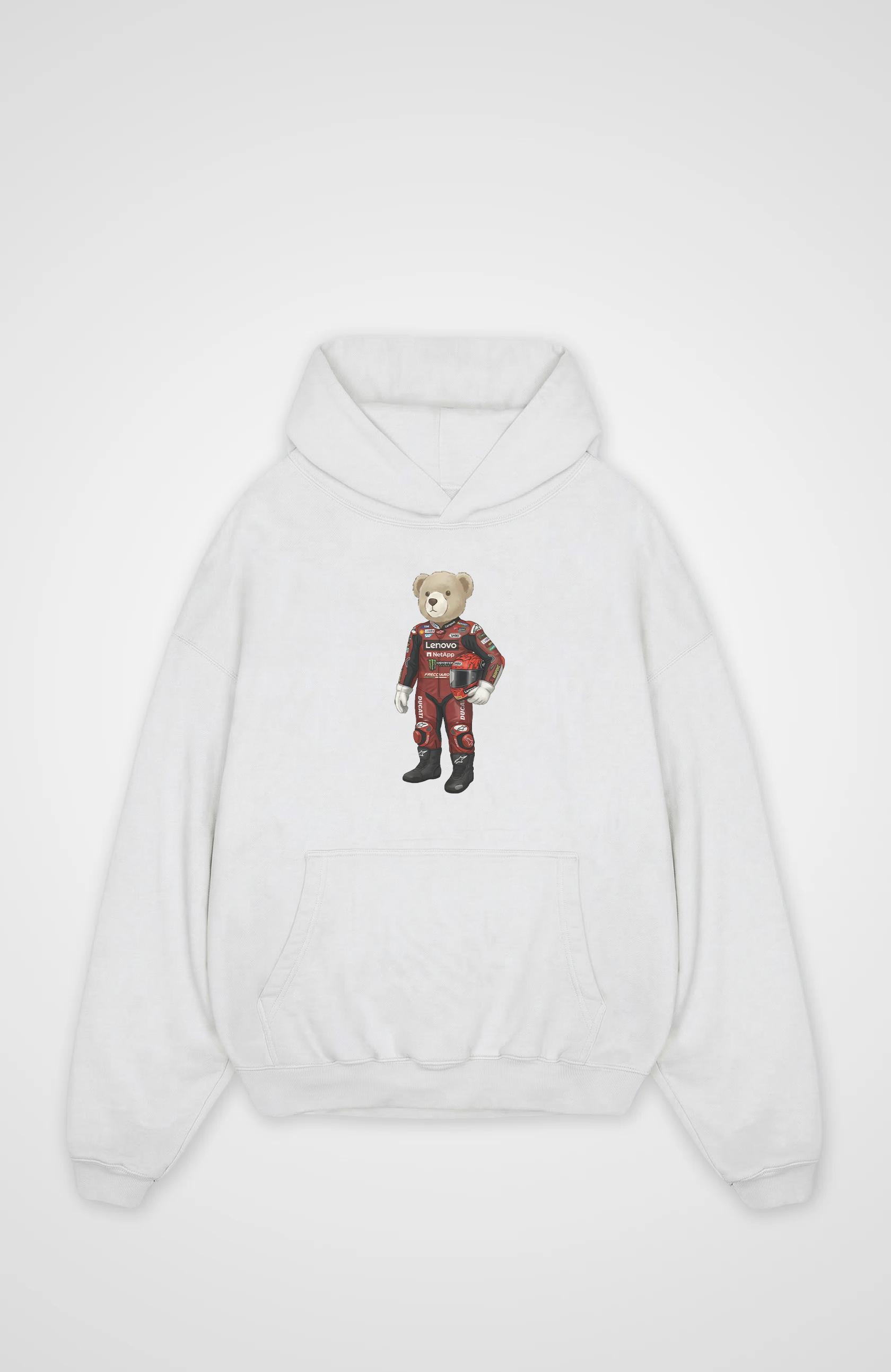 Ducati Polo Bear Oversized Hoodie