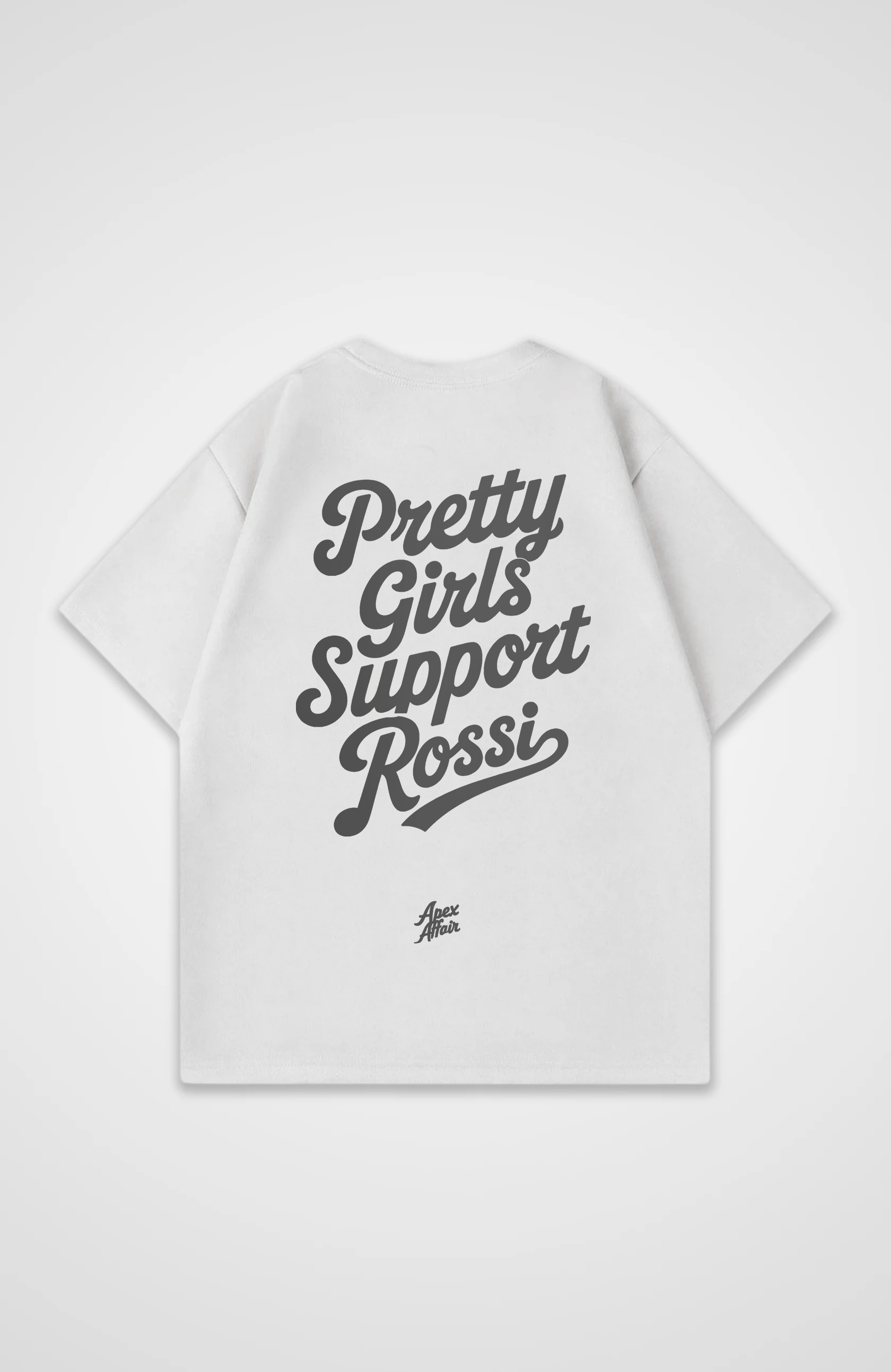 Pretty Girls Support Rossi Oversized Shirt