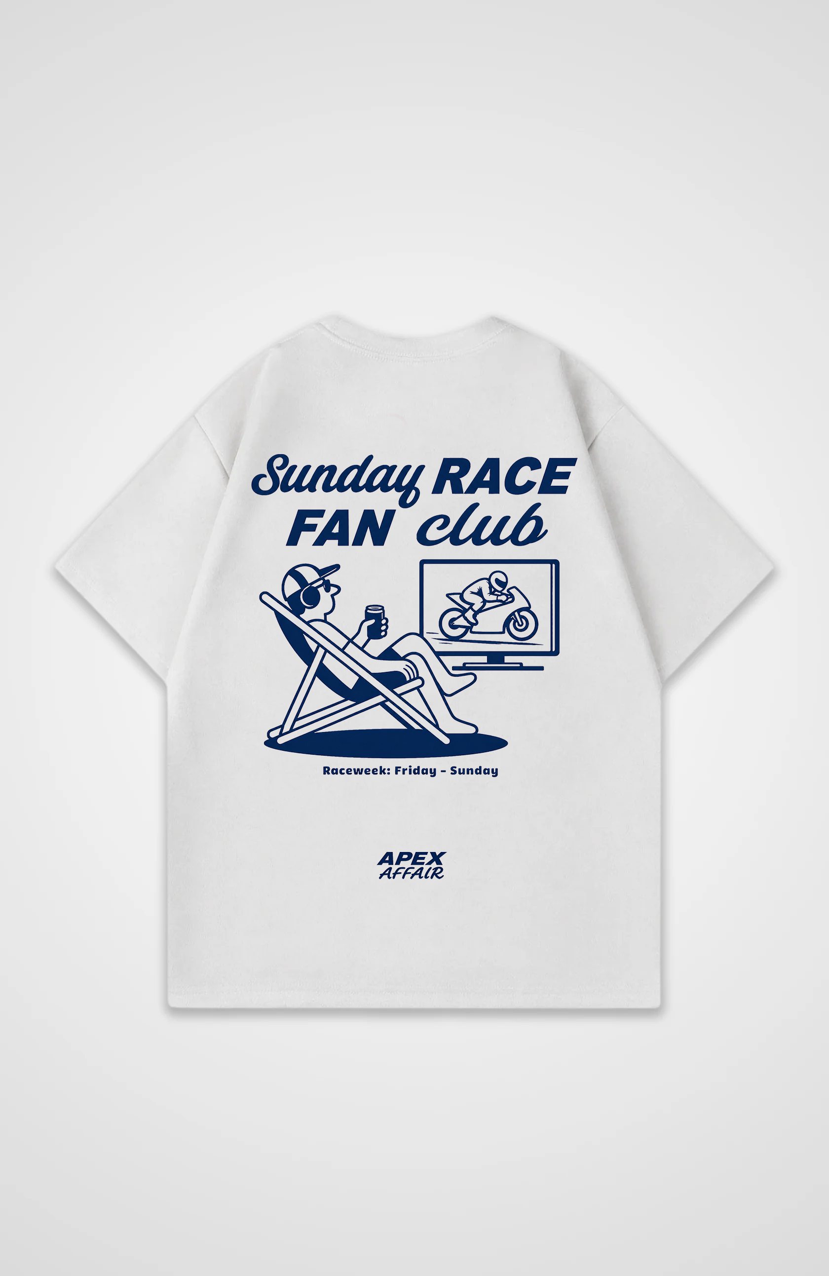 Sunday Race Fan Club Oversized Shirt