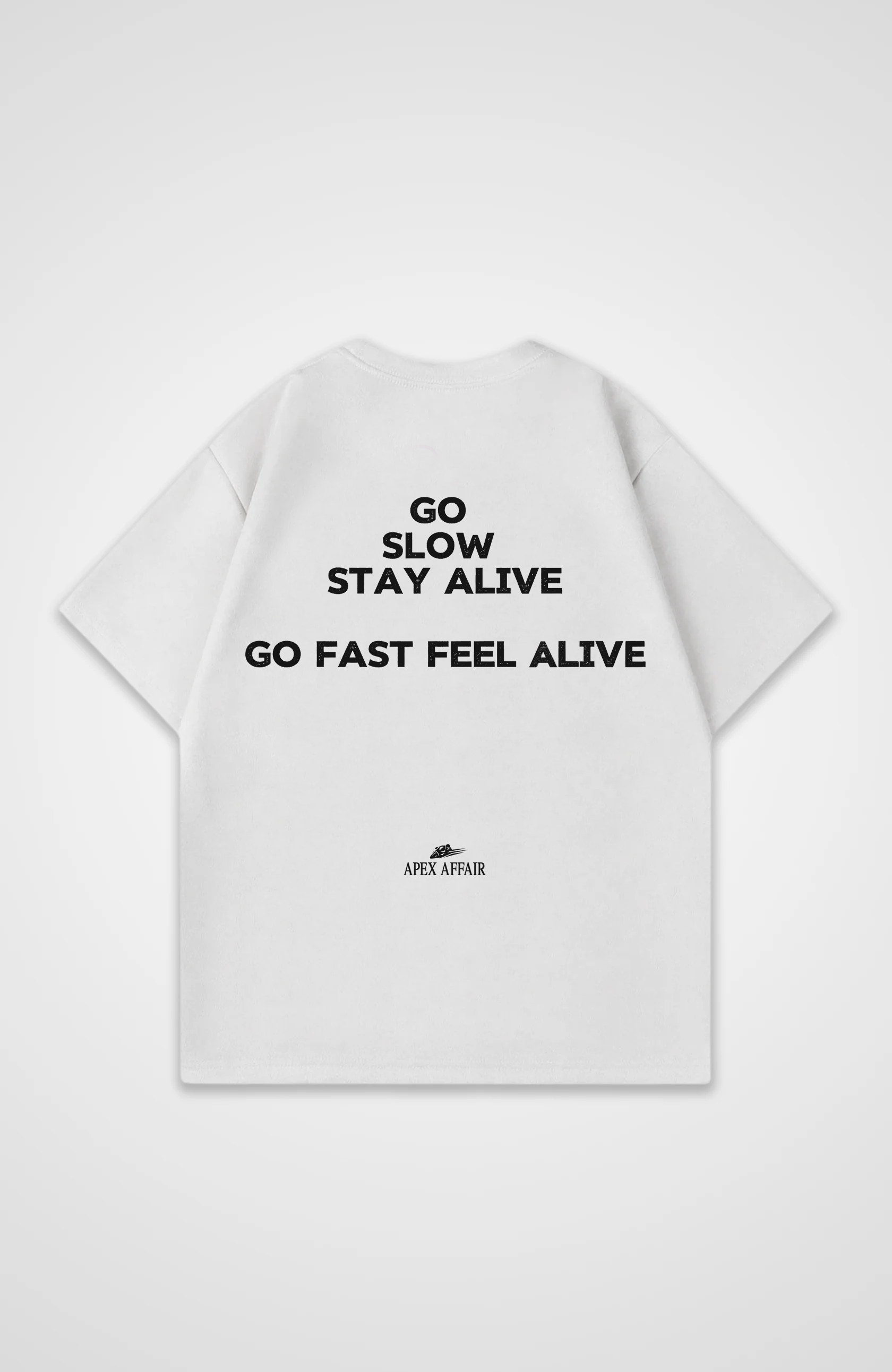 Go Fast feel Alive Oversized Shirt