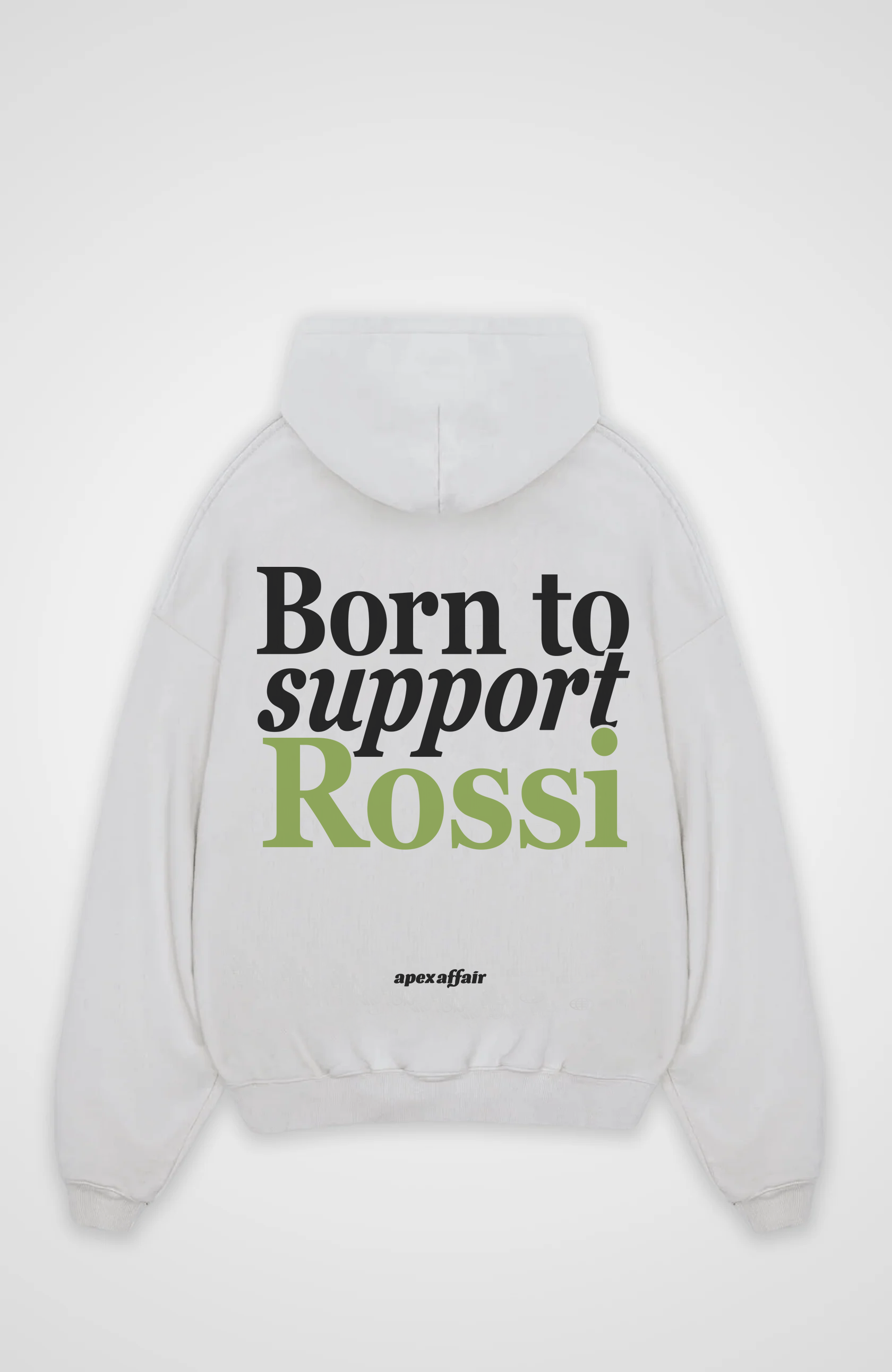 Born to support Rossi Oversized Hoodie