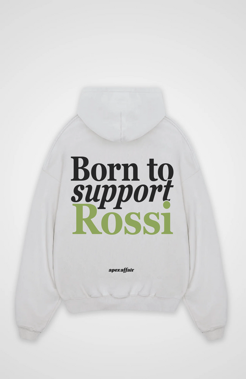 Born to support Rossi Oversized Hoodie
