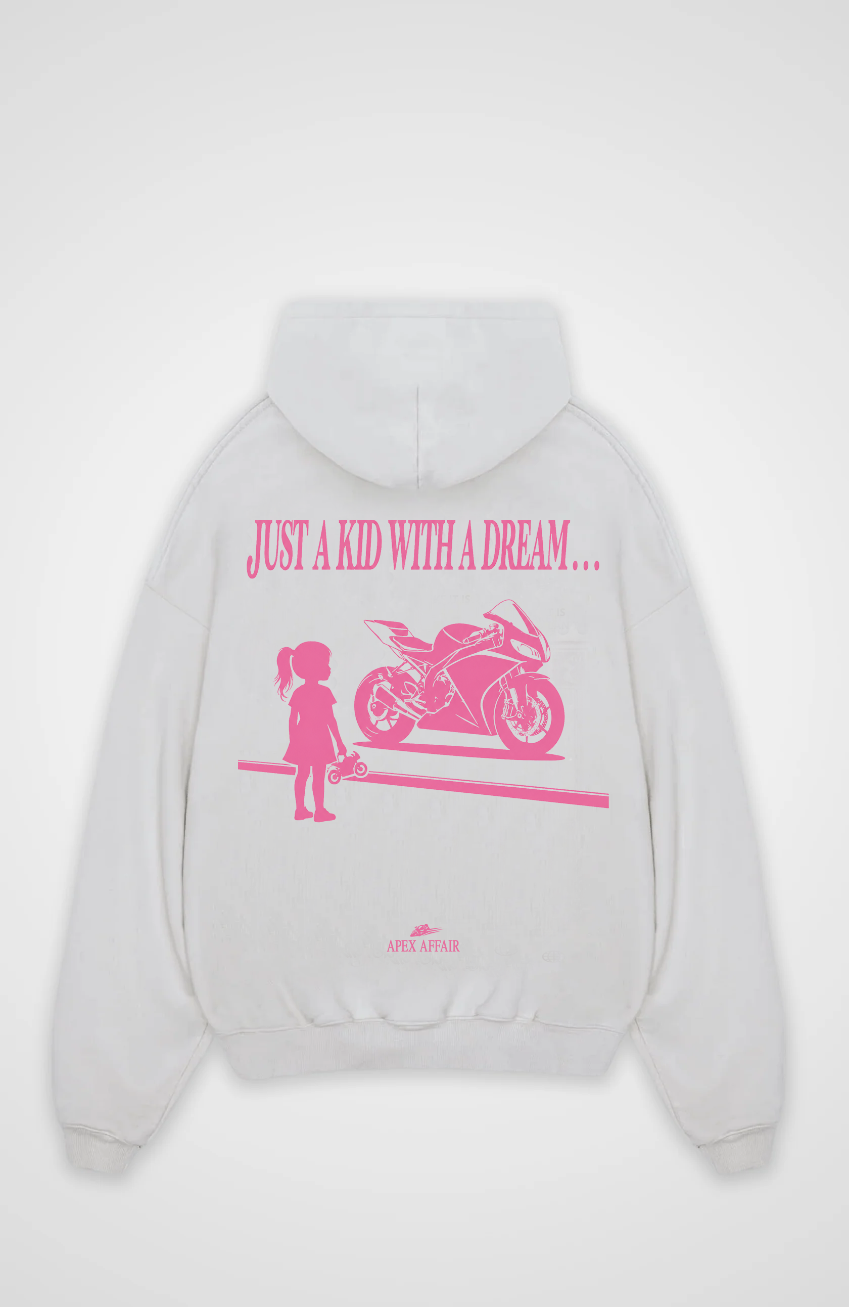 Just a Kid with a Dream (Girl) Oversized Hoodie