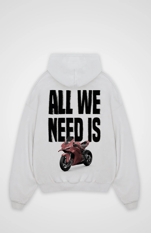 All we Need Oversized Hoodie